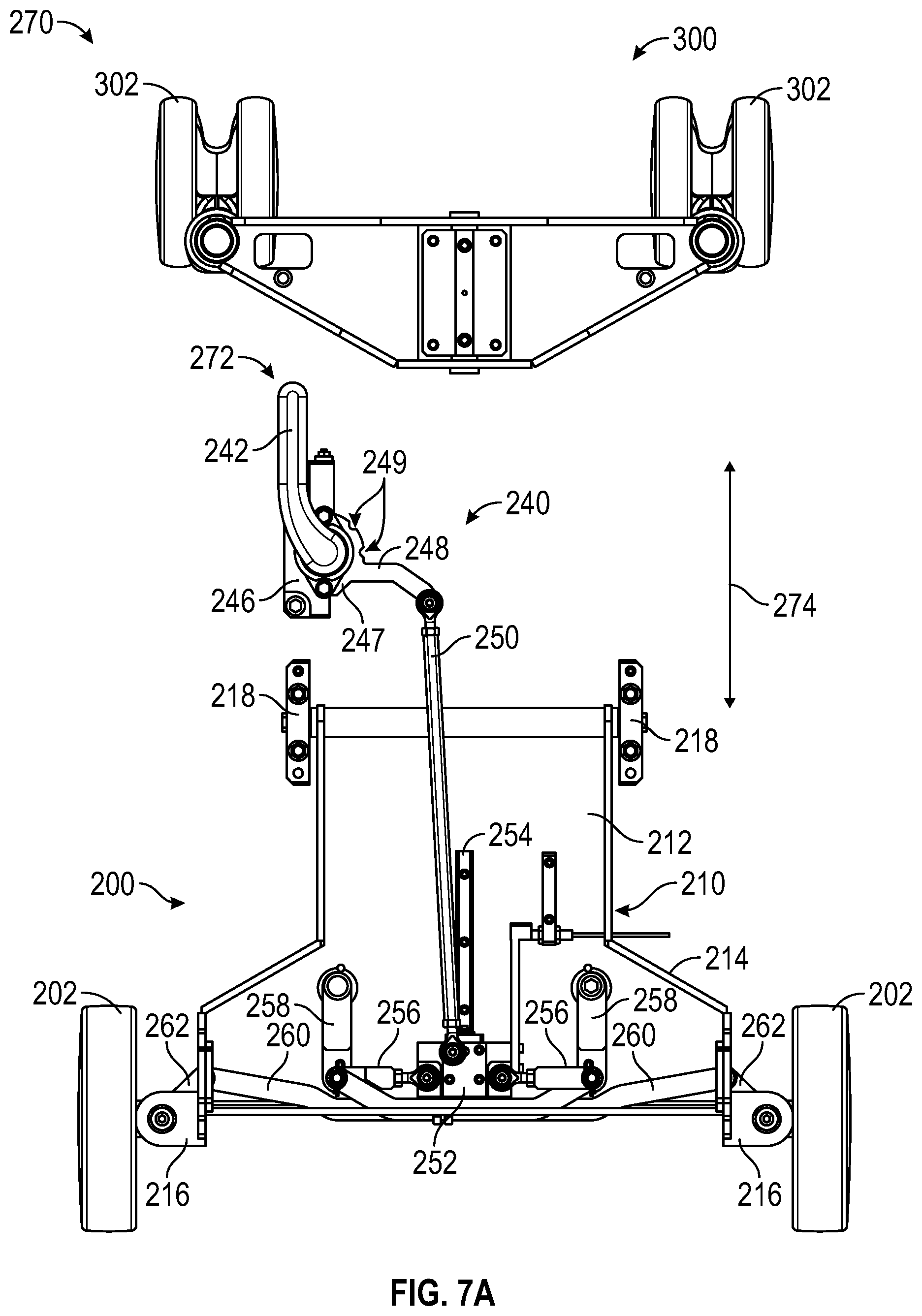 Patent US12376920 Figure 14 – Steering assembly for surgical robot