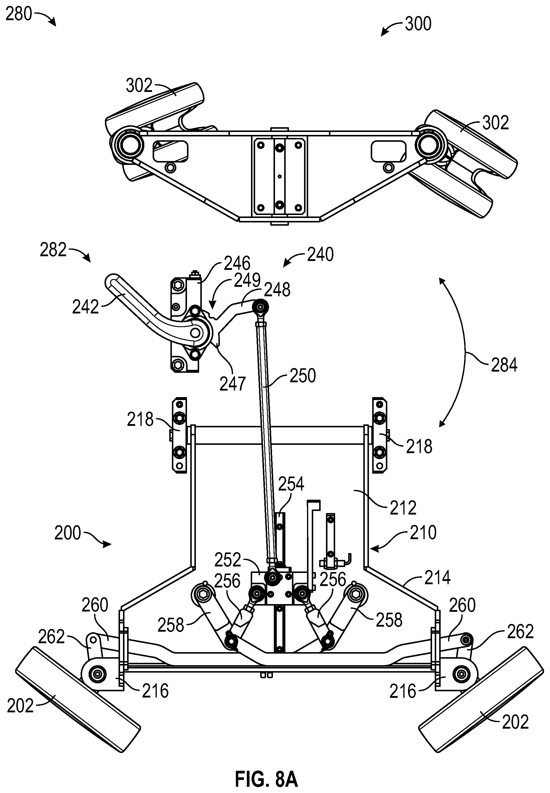 Patent US12376920 Figure 16 – Steering assembly for surgical robot