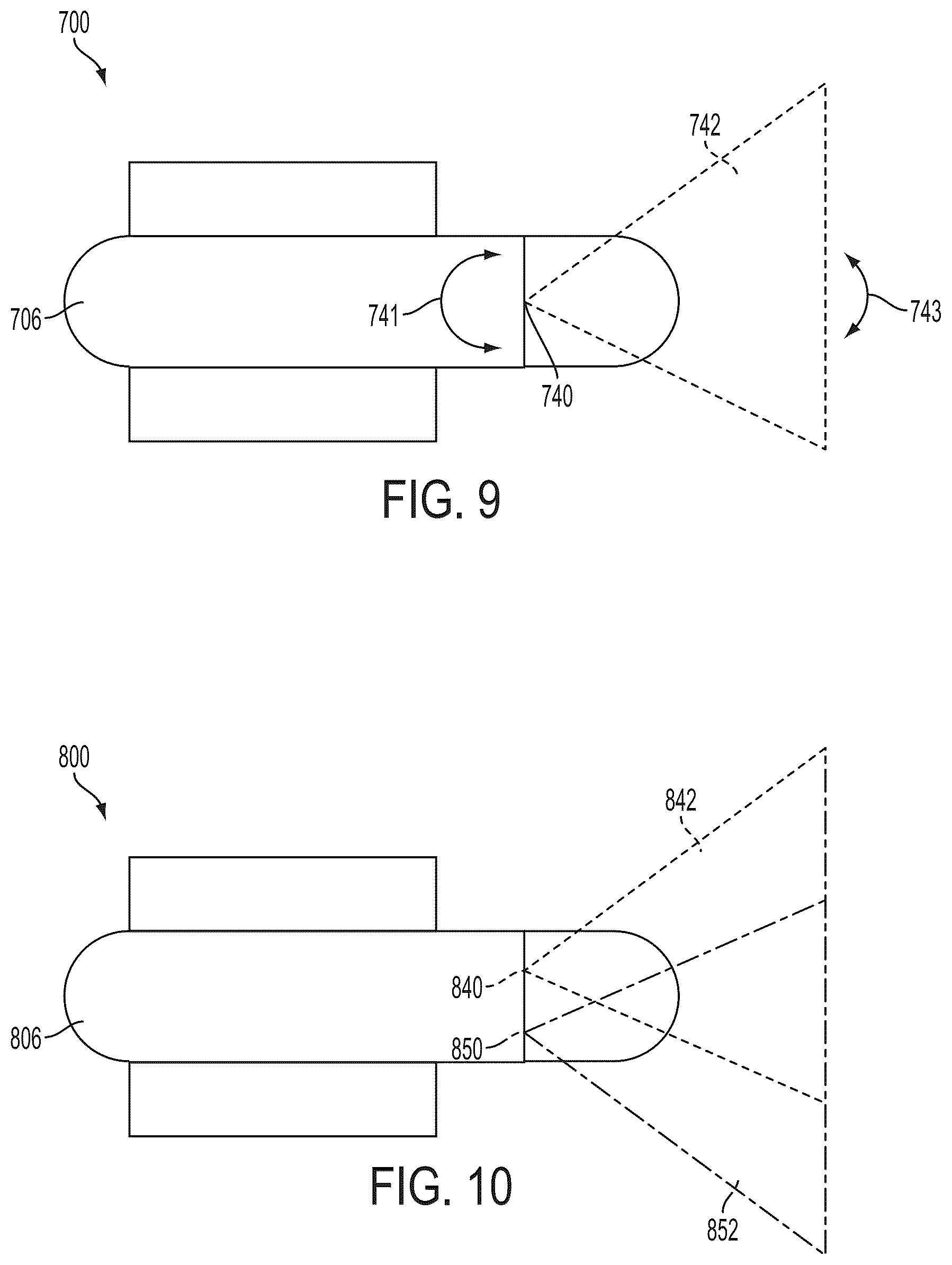 Patent US12376921 Figure 8 – Surgical system with obstacle indication system