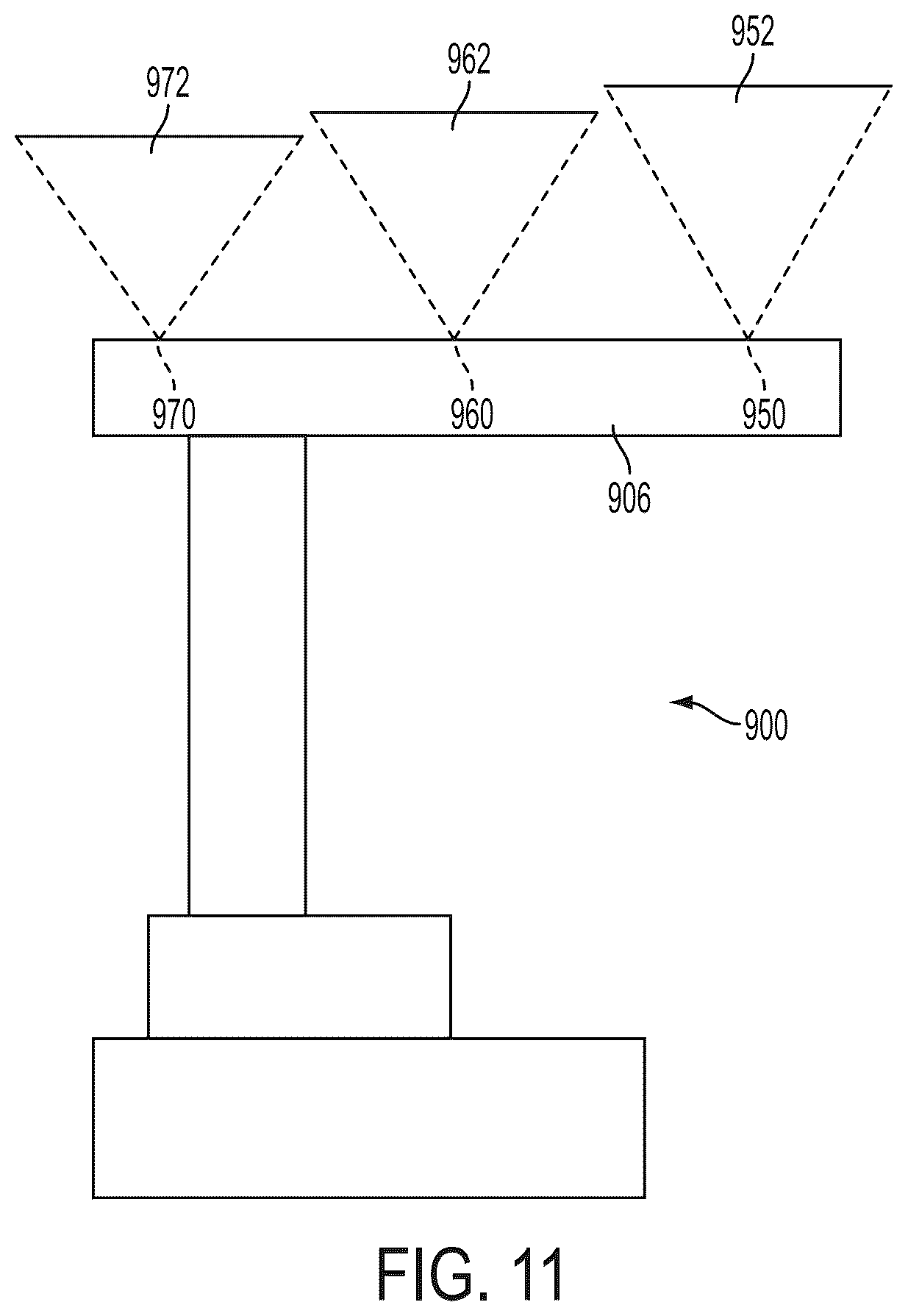 Patent US12376921 Figure 9 – Surgical system with obstacle indication system