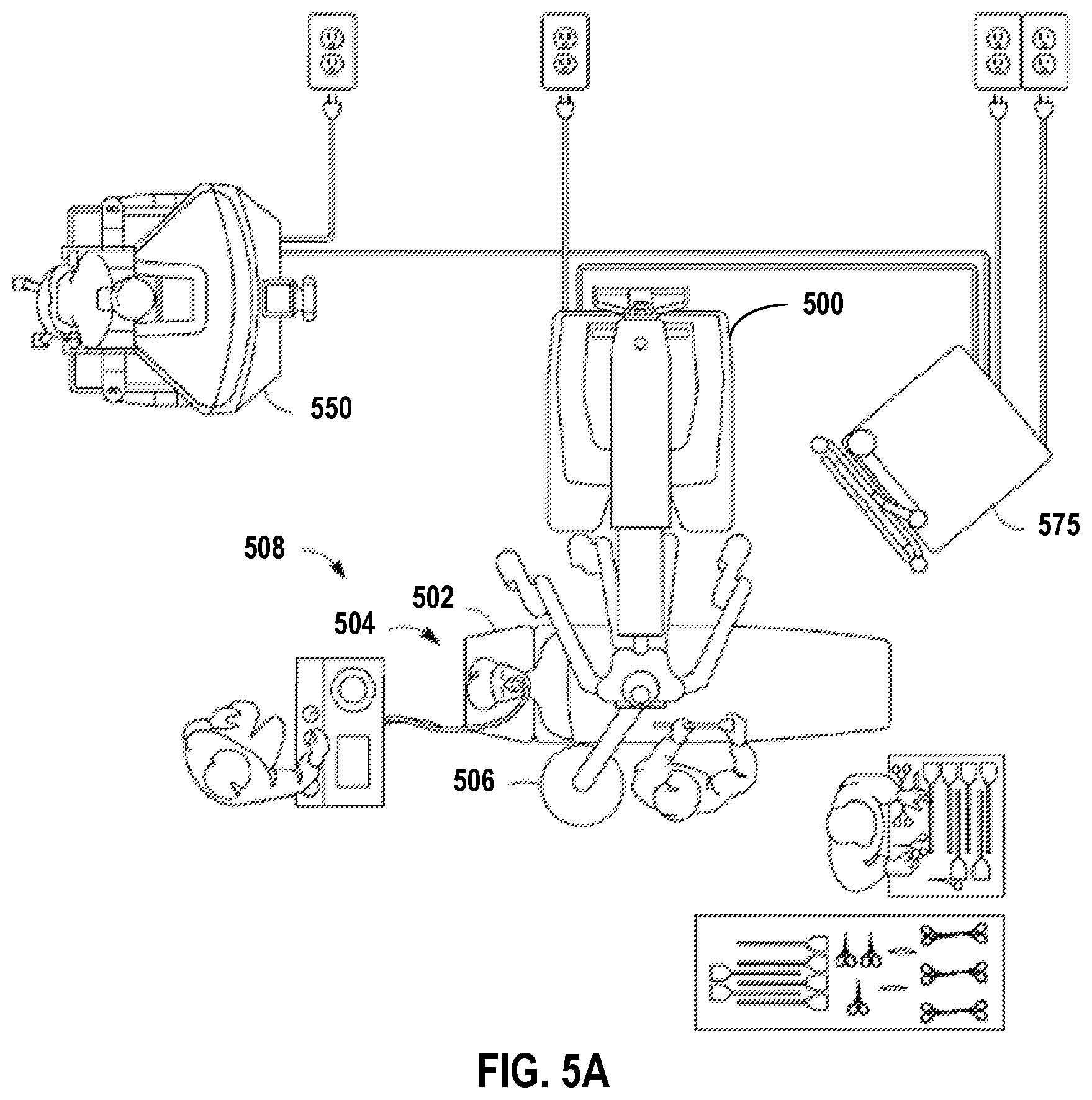 Patent US12376925 Figure 5 – Automatic motion damping of teleoperated surgical system manipulators