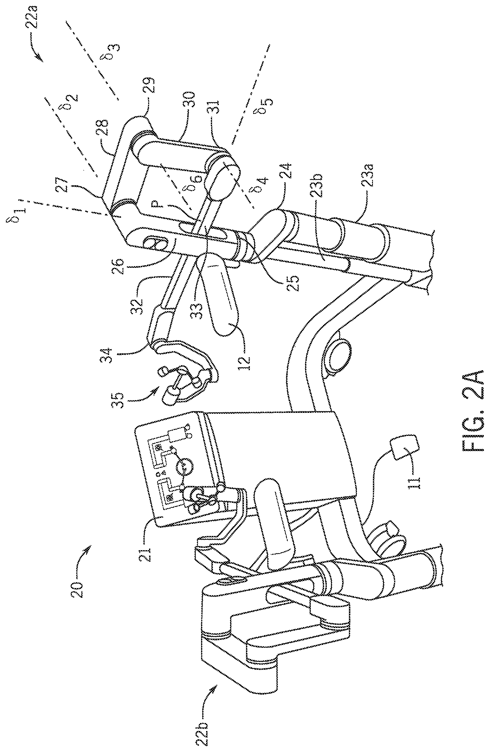 Patent US12376927 Figure 2 – Surgical robot systems comprising robotic telemanipulators and integrated laparoscopy