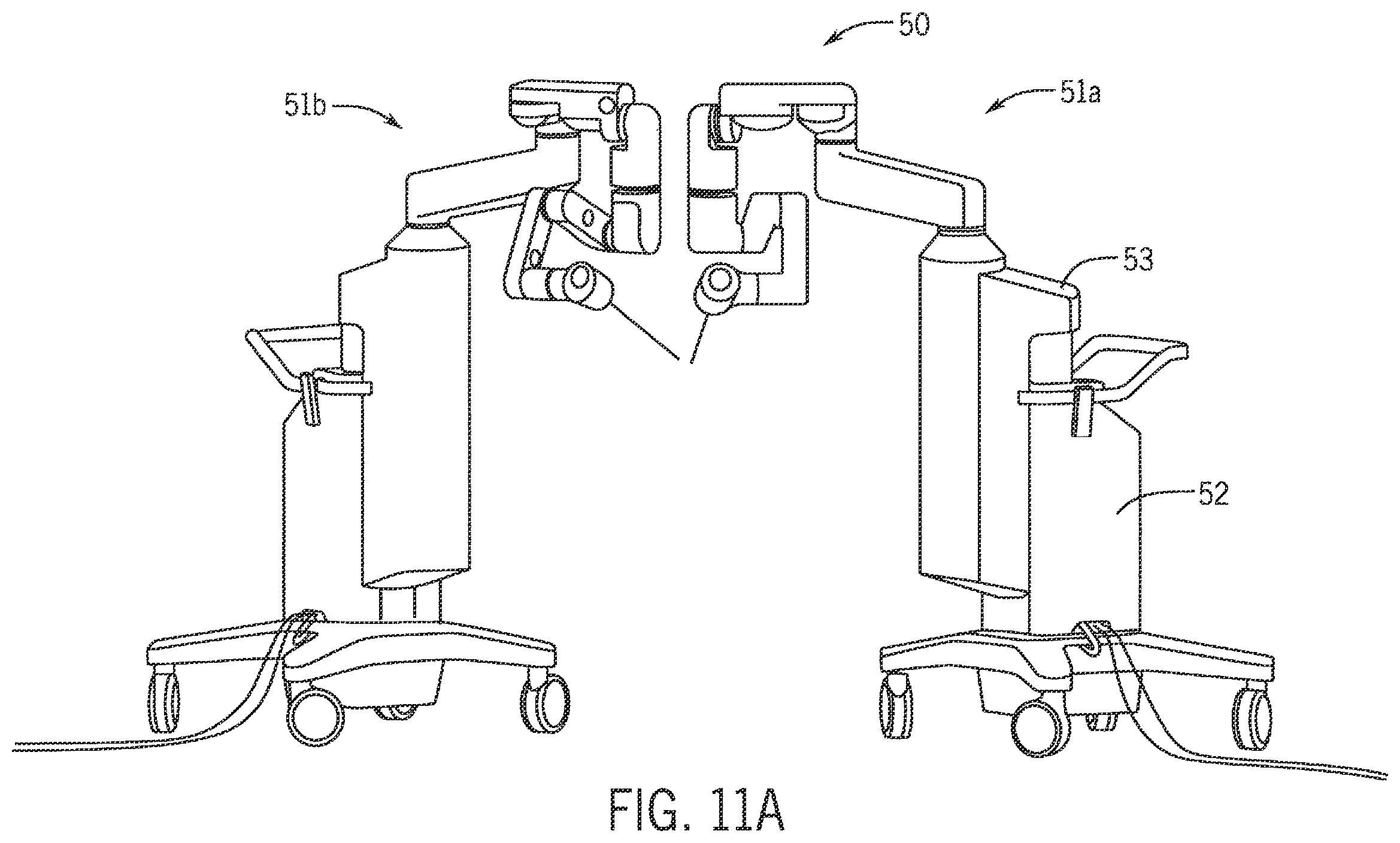 Patent US12376927 Figure 20 – Surgical robot systems comprising robotic telemanipulators and integrated laparoscopy
