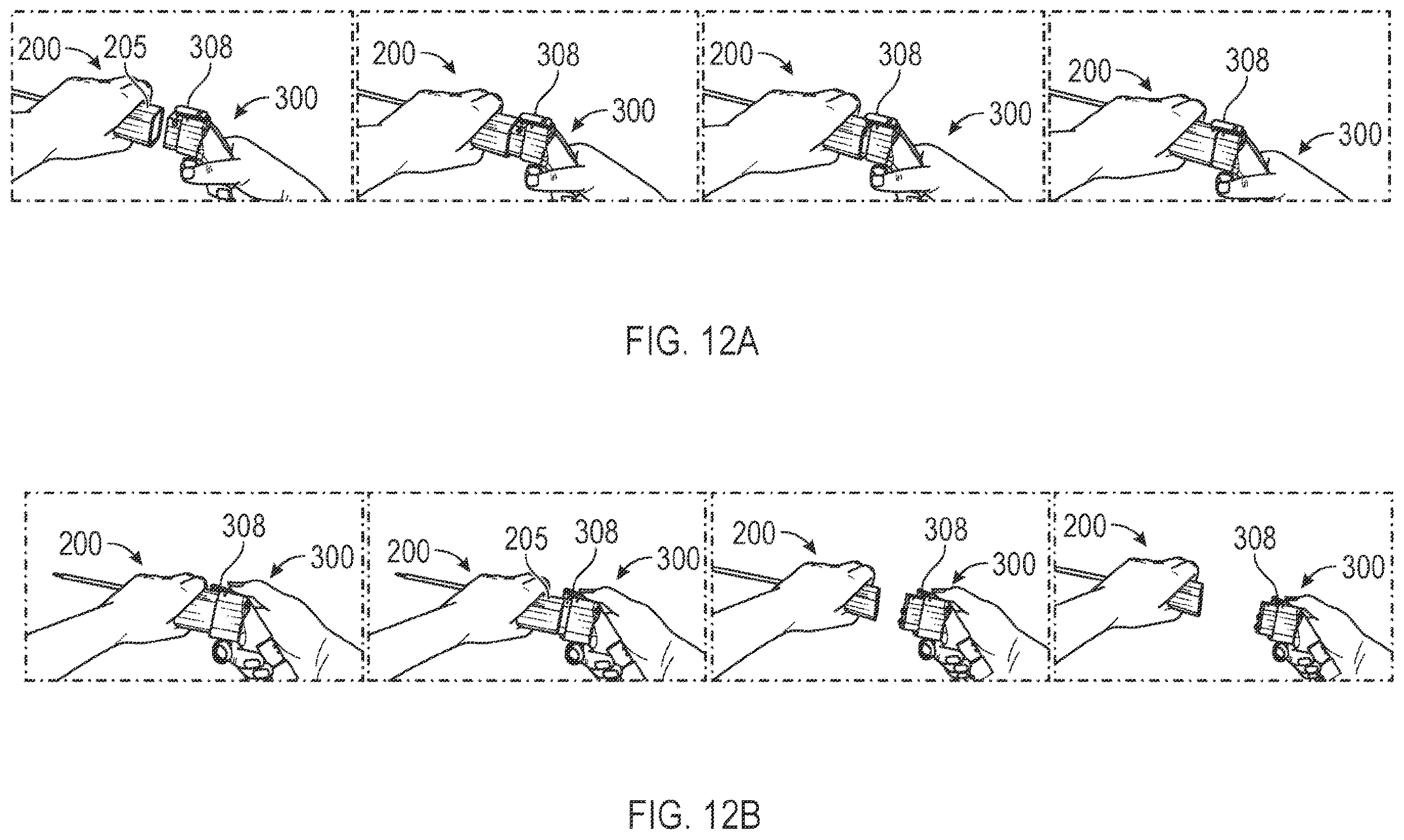 Patent US12376930 Figure 19 – Handheld surgical systems with interchangeable dexterous end-effectors