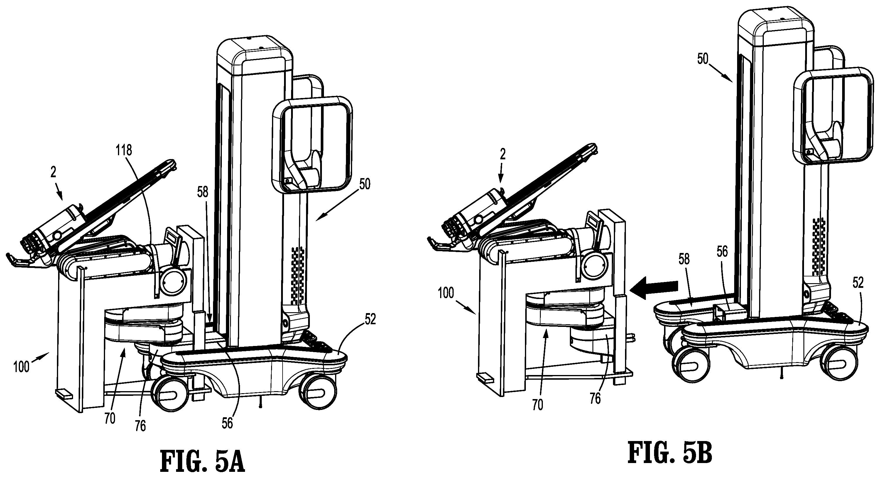 Patent US12376934 Figure 5 – Surgical robotic arm storage assemblies and methods of replacing surgical robotic arms using the storage assemblies