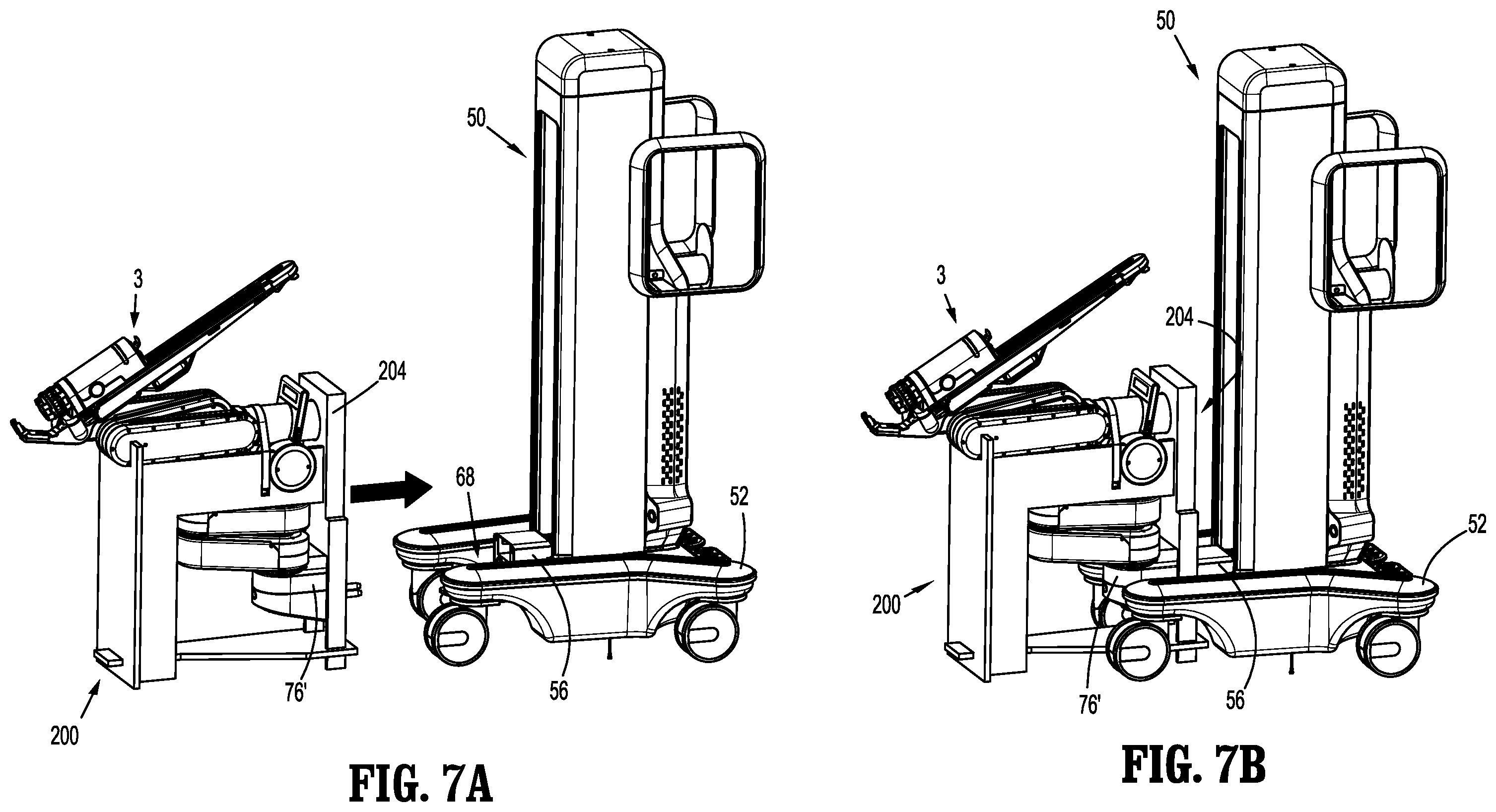 Patent US12376934 Figure 7 – Surgical robotic arm storage assemblies and methods of replacing surgical robotic arms using the storage assemblies