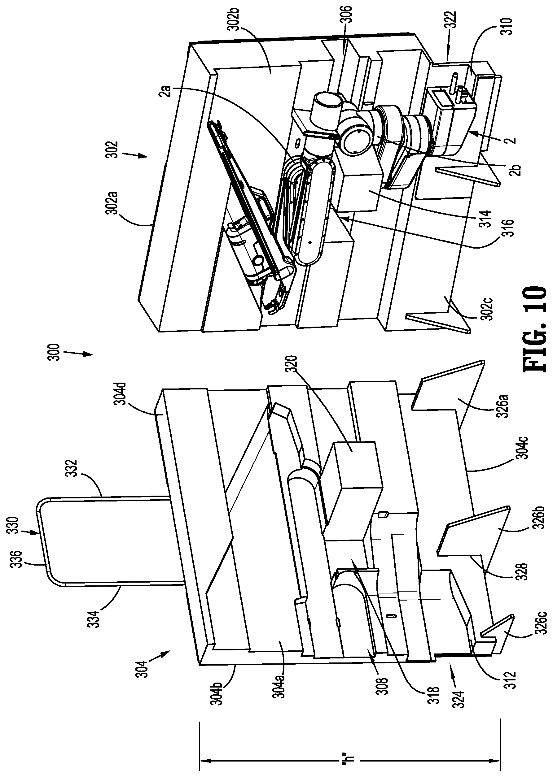 Patent US12376934 Figure 10 – Surgical robotic arm storage assemblies and methods of replacing surgical robotic arms using the storage assemblies