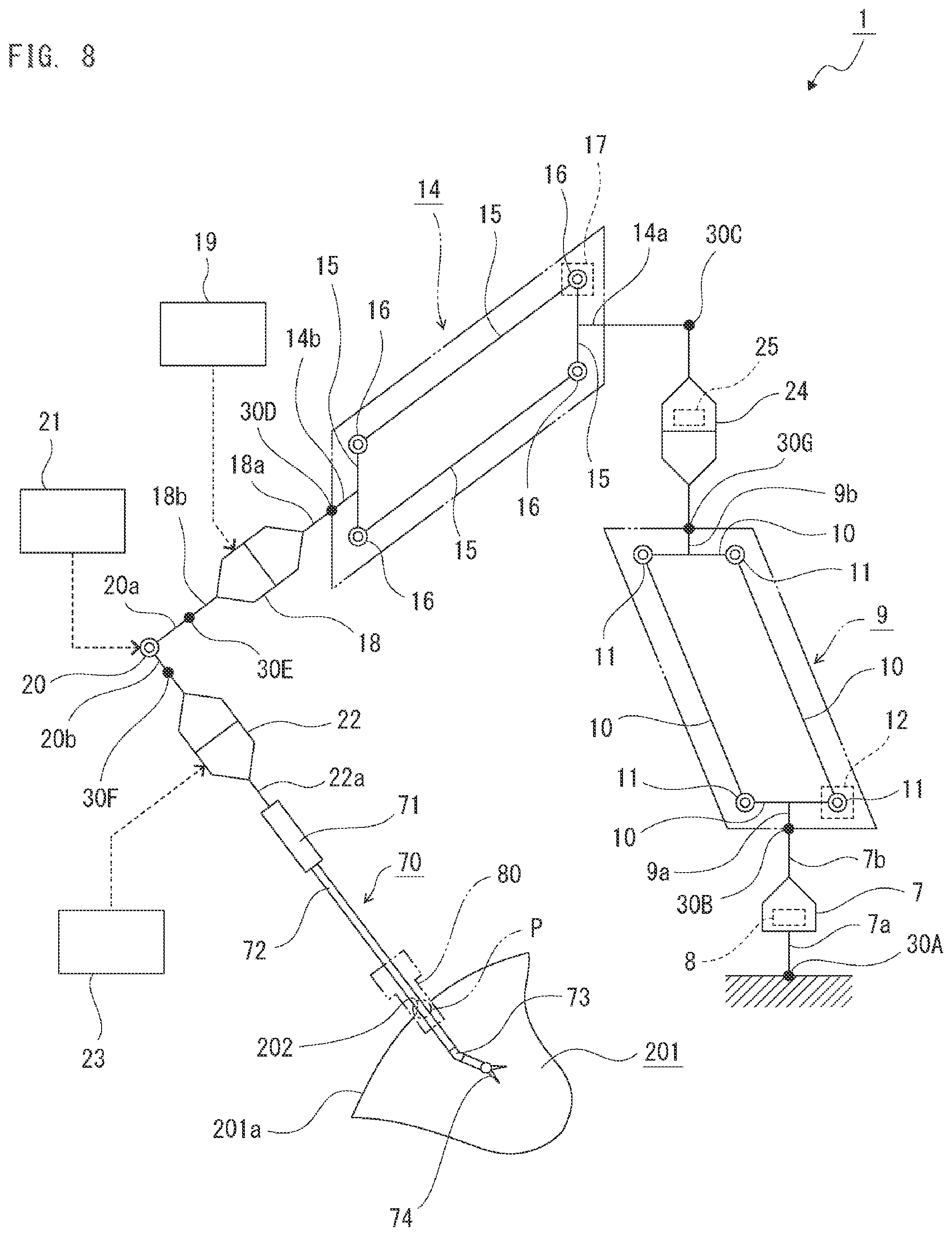 Patent US12376935 Figure 6 – Surgery-assisting device