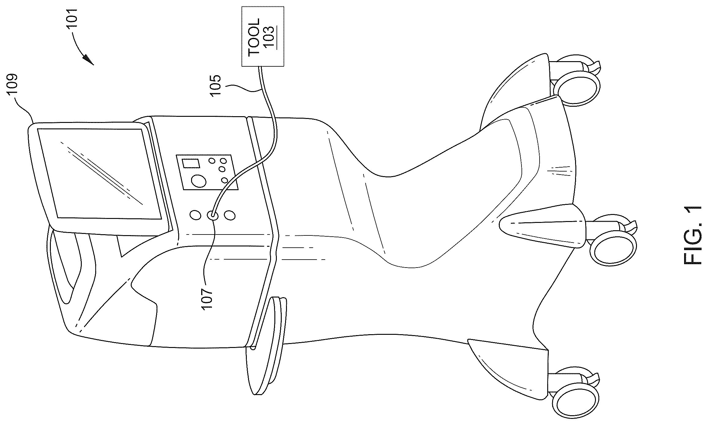 Patent US12376937 Figure 1 – Ophthalmic surgical microscope with stroboscopic illumination