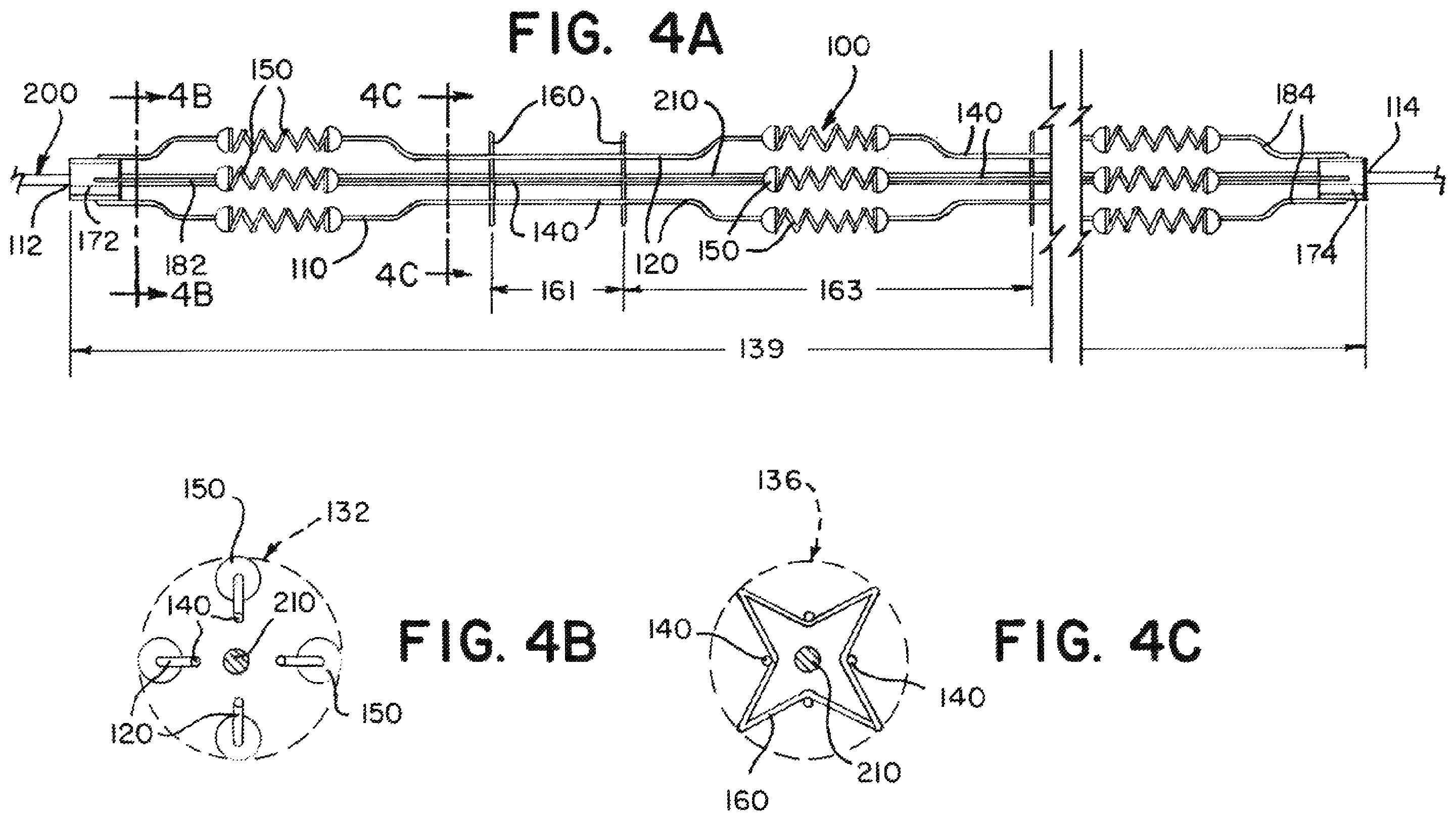 Patent US12376938 Figure 4 – Intravascular devices with radiopaque body markers