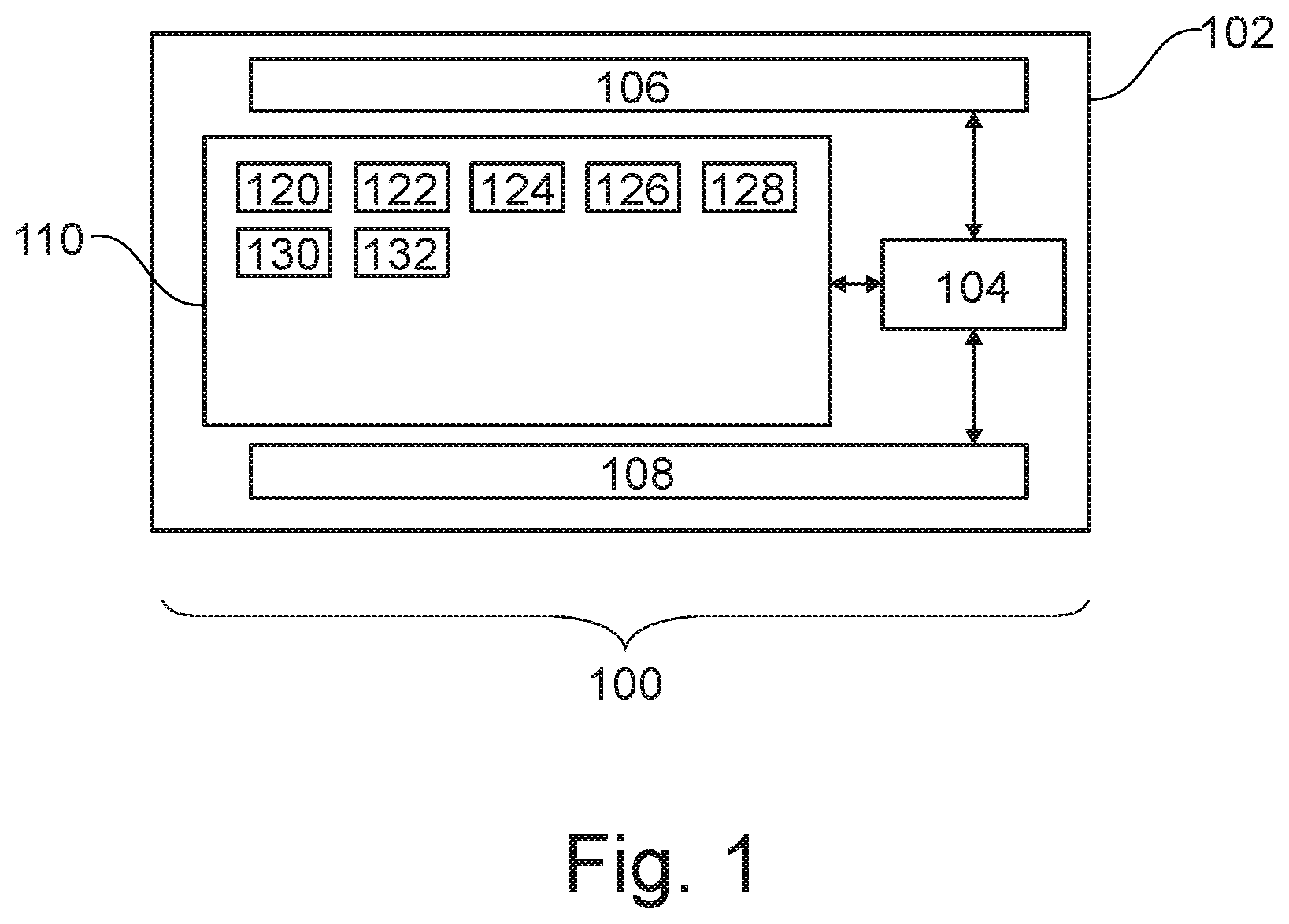 Patent US12376946 Figure 1 – Control of virtual objects using a dental articulator