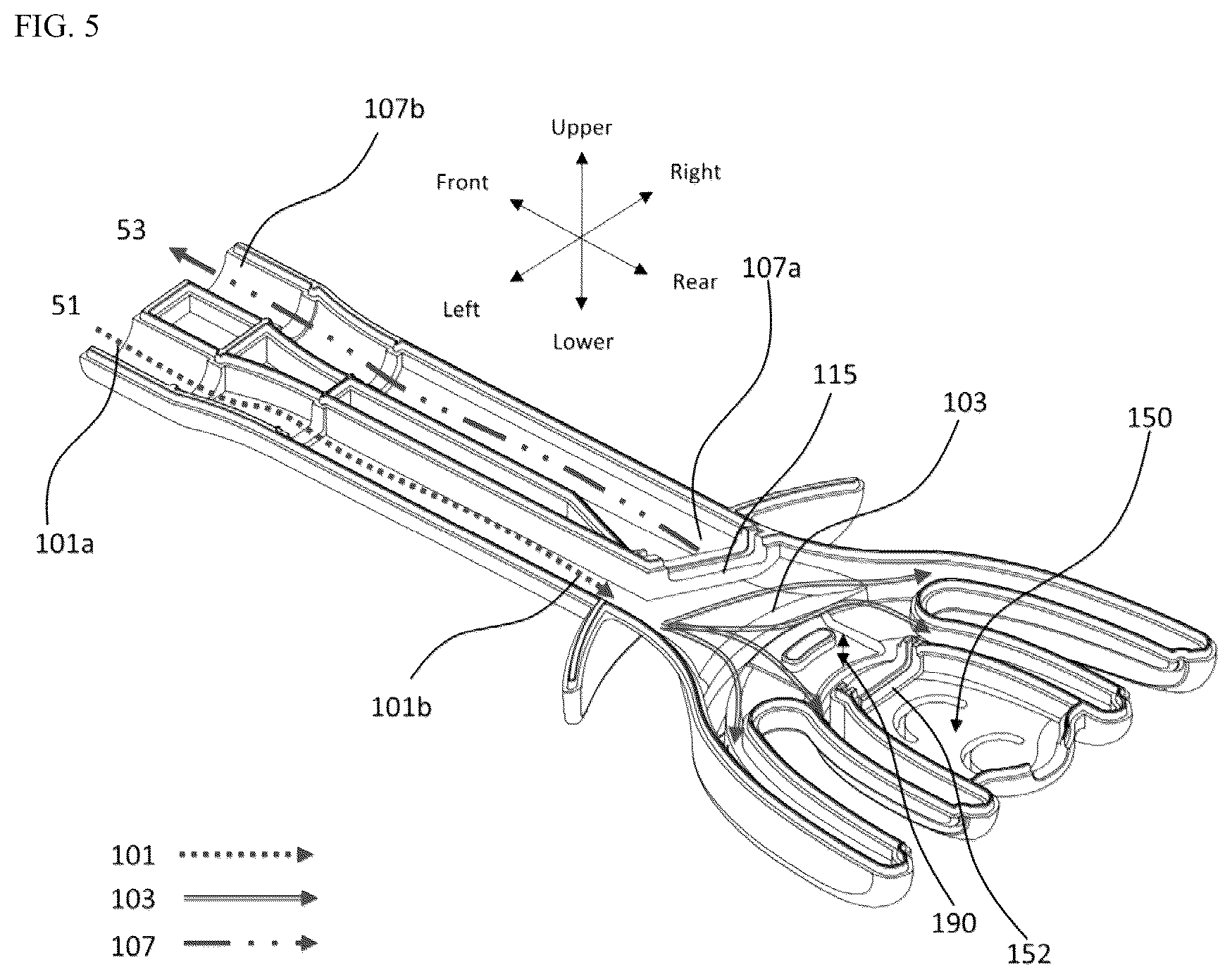 Patent US12376947 Figure 4 – Oral cavity cleaner for automatically sucking contaminated water for washing oral cavity