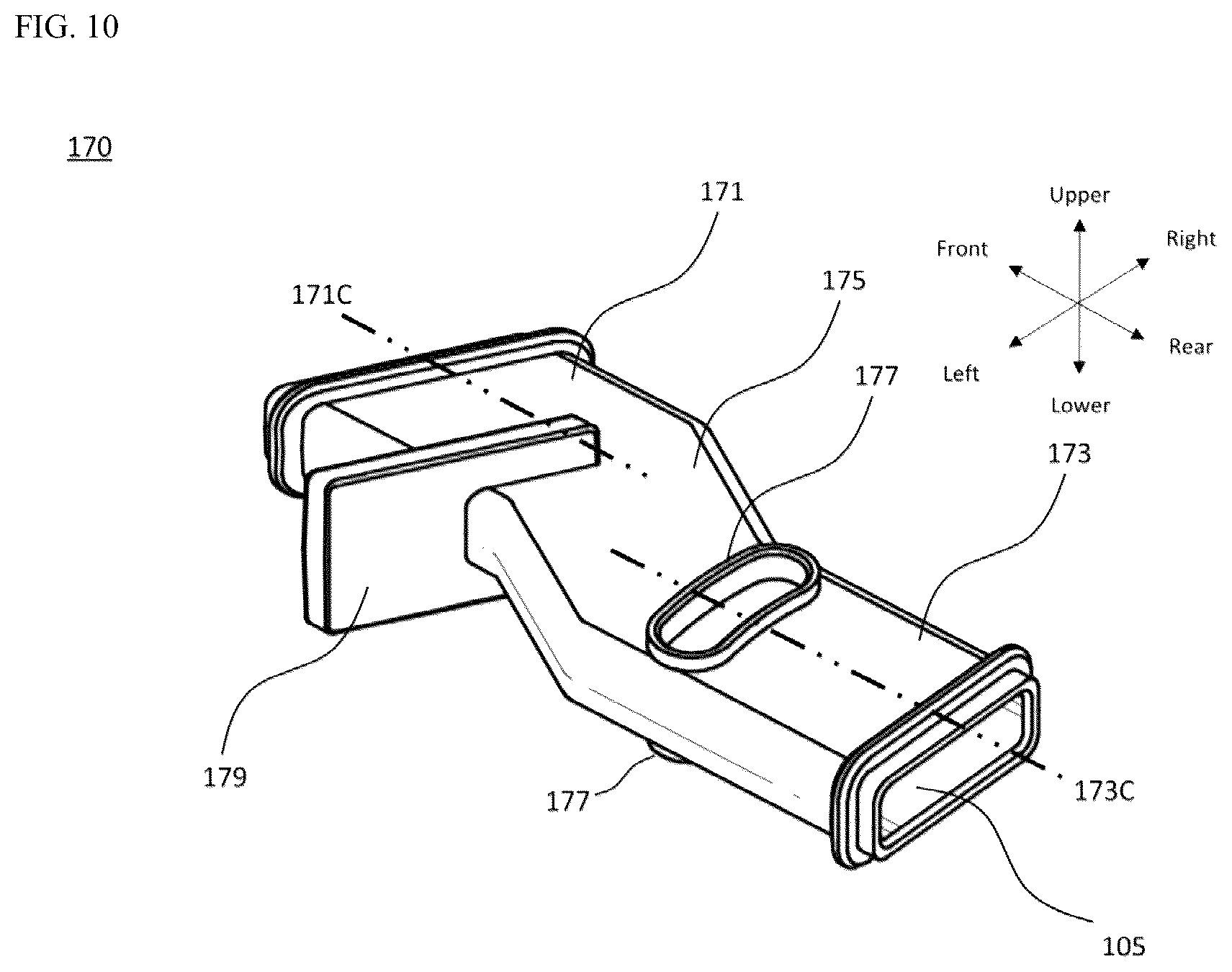 Patent US12376947 Figure 10 – Oral cavity cleaner for automatically sucking contaminated water for washing oral cavity
