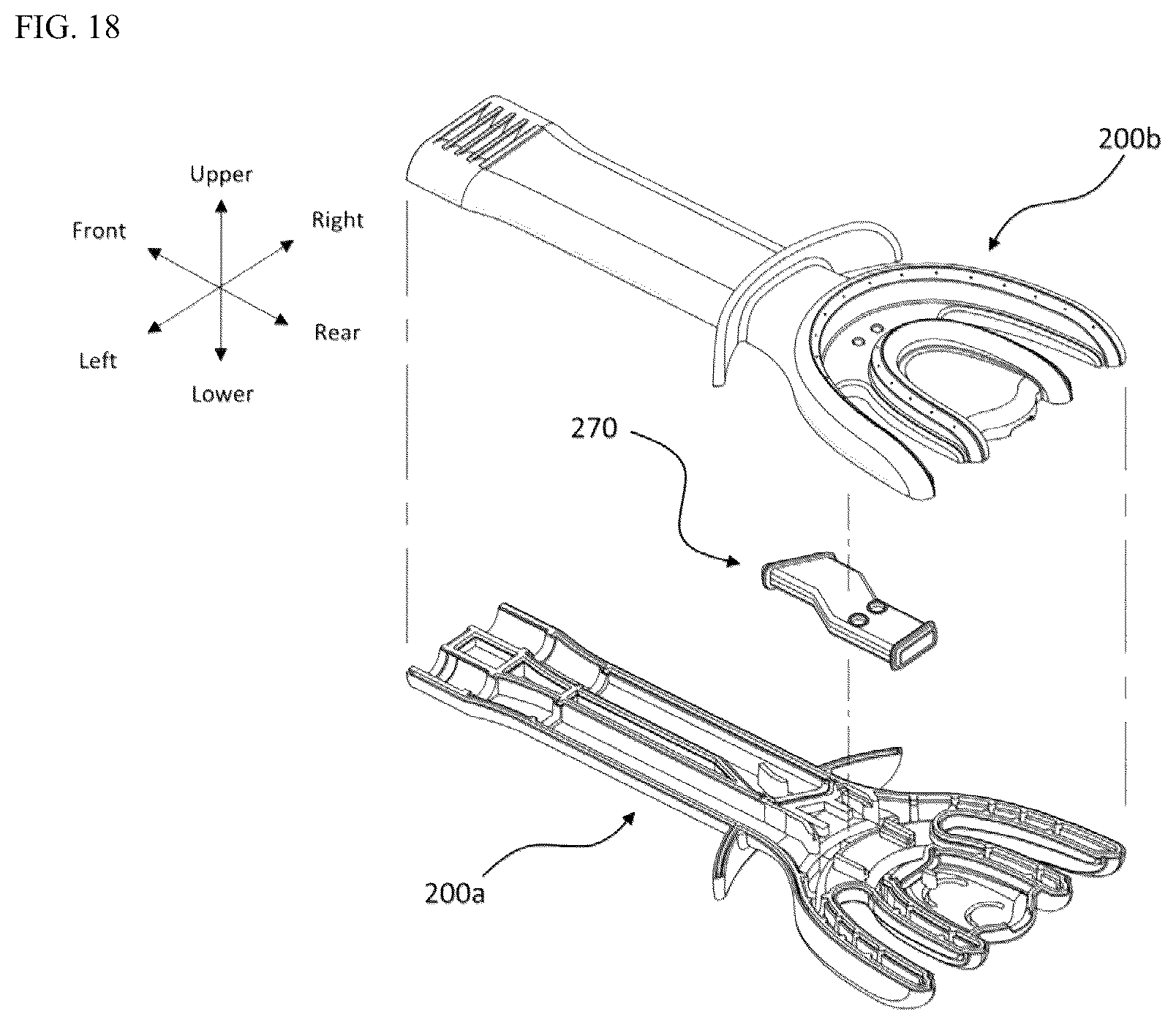 Patent US12376947 Figure 18 – Oral cavity cleaner for automatically sucking contaminated water for washing oral cavity