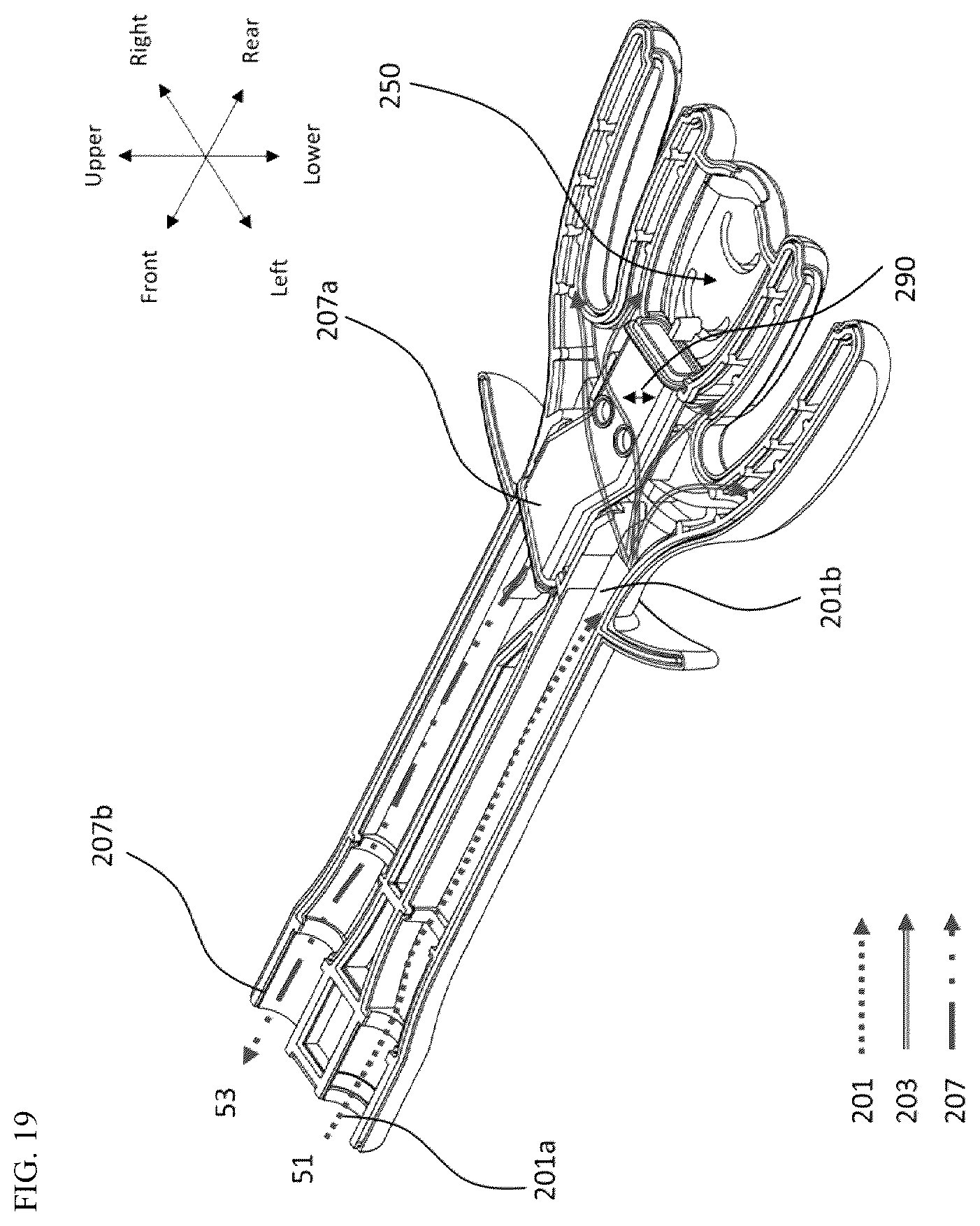 Patent US12376947 Figure 19 – Oral cavity cleaner for automatically sucking contaminated water for washing oral cavity