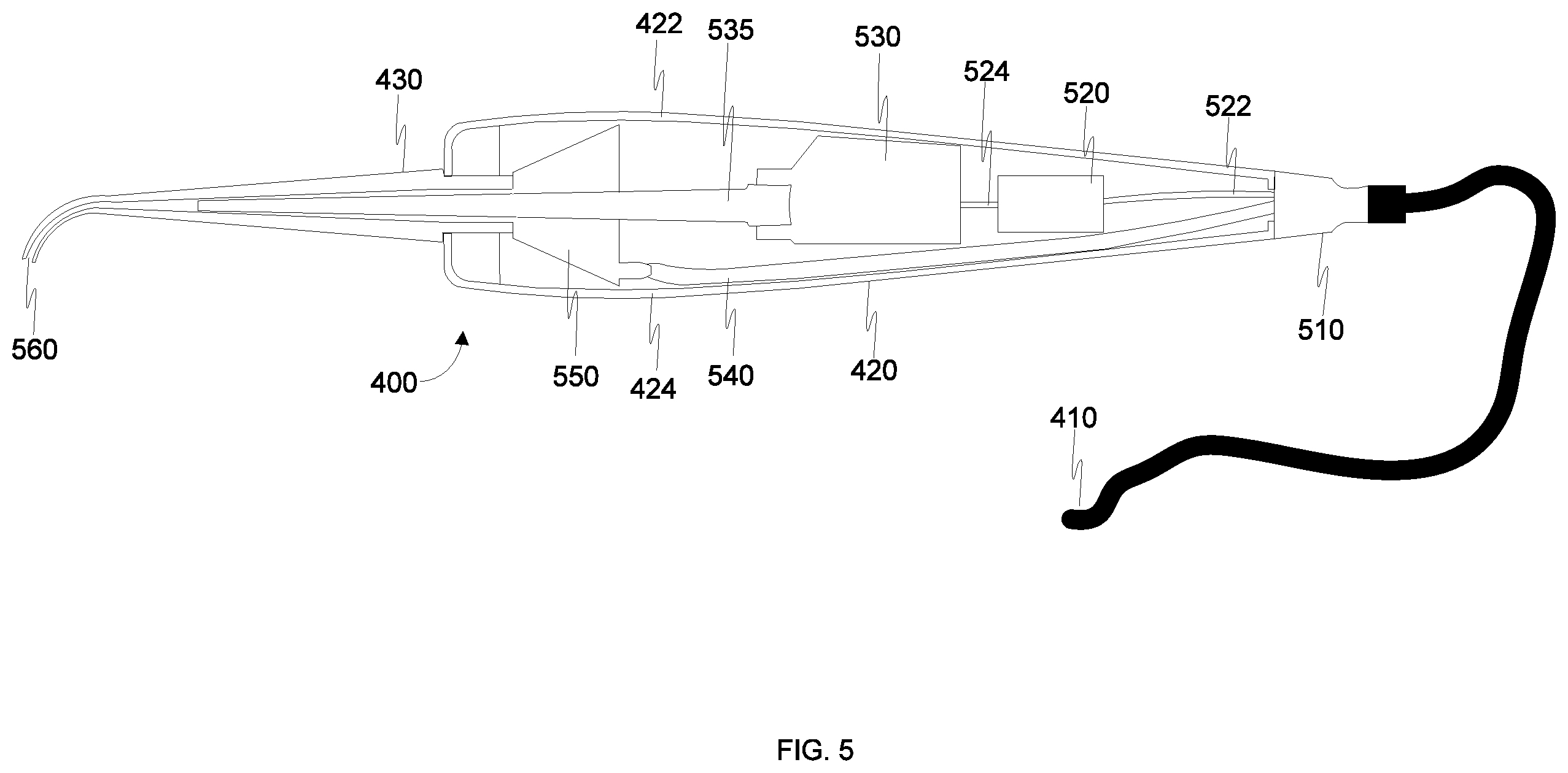 Patent US12376948 Figure 7 – Ultrasonic cleaning device