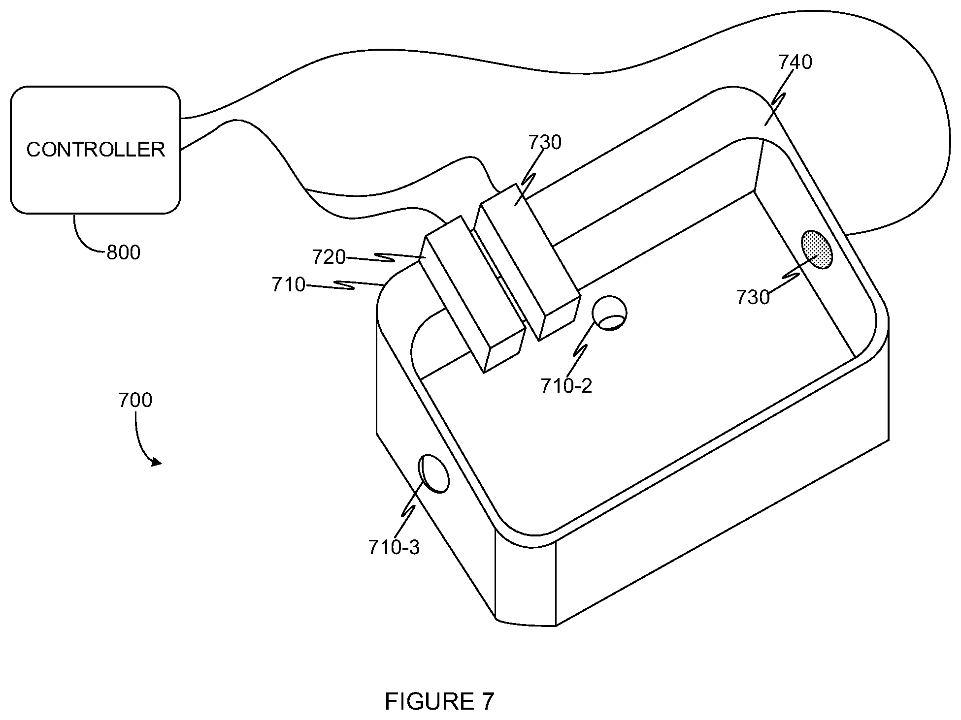 Patent US12376948 Figure 9 – Ultrasonic cleaning device