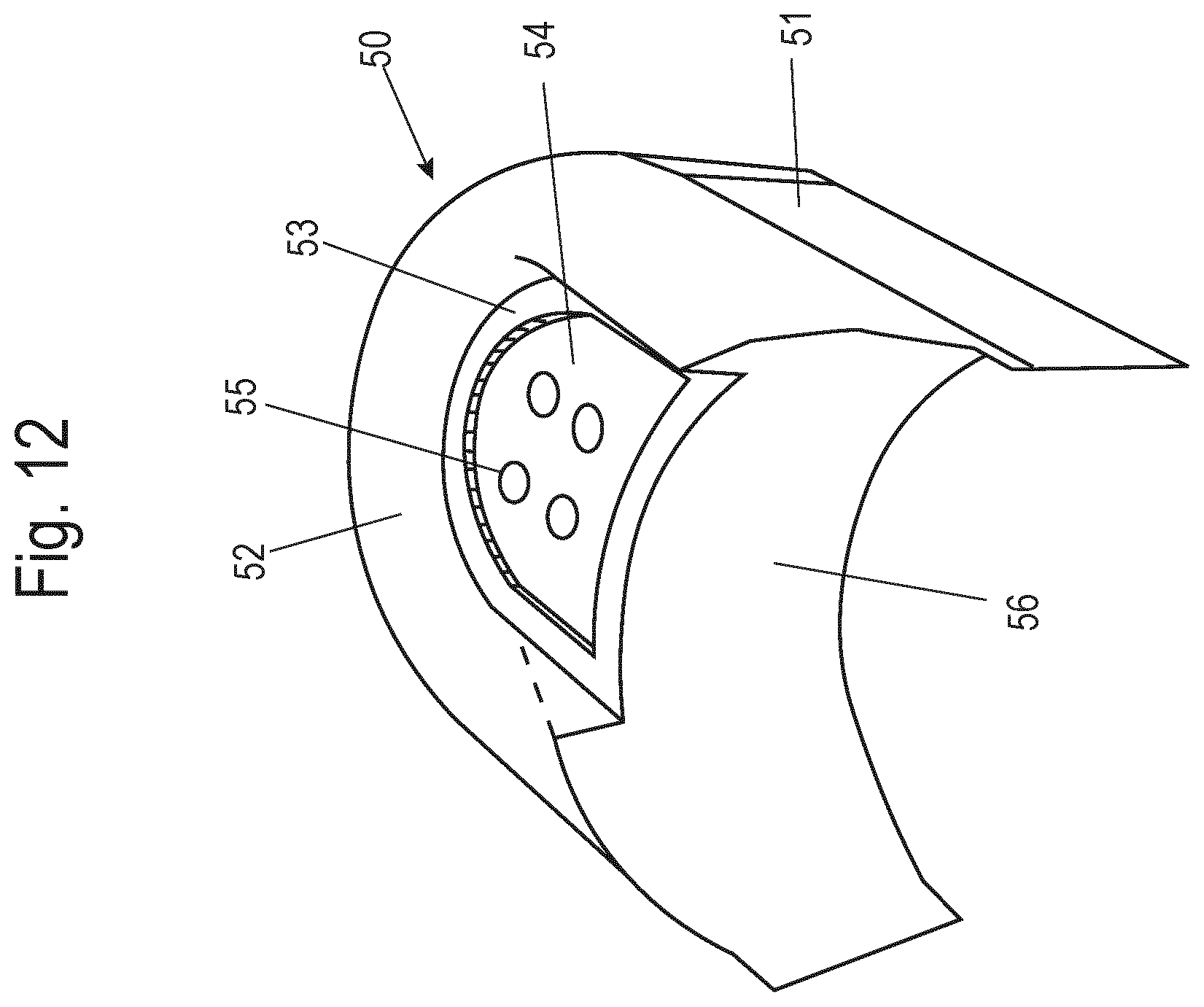 Patent US12376950 Figure 8 – Brush head, toothbrush, analysis system and method for the operation thereof