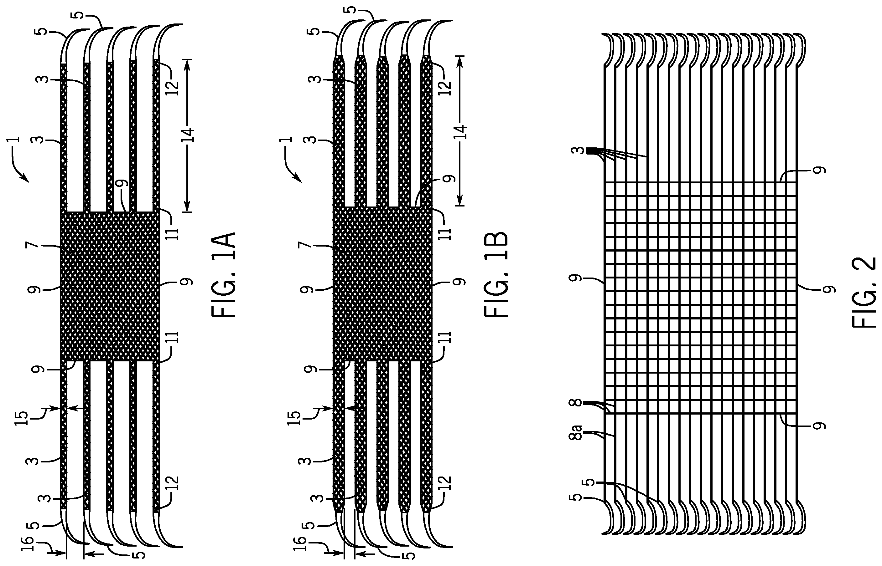 Patent US12376954 Figure 1 – Implantable mesh and method of use