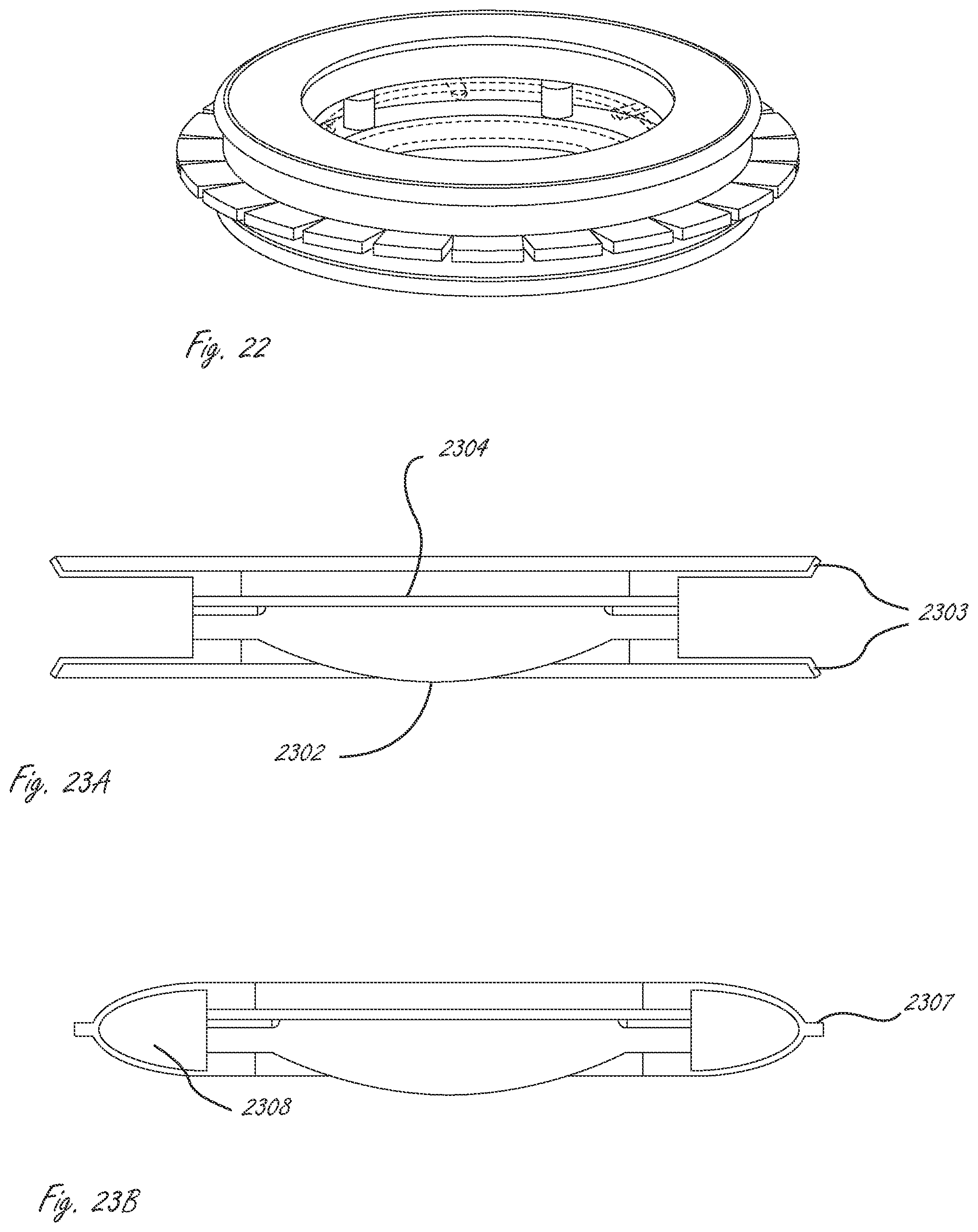 Patent US12376957 Figure 8 – Multi-piece accommodating intraocular lens