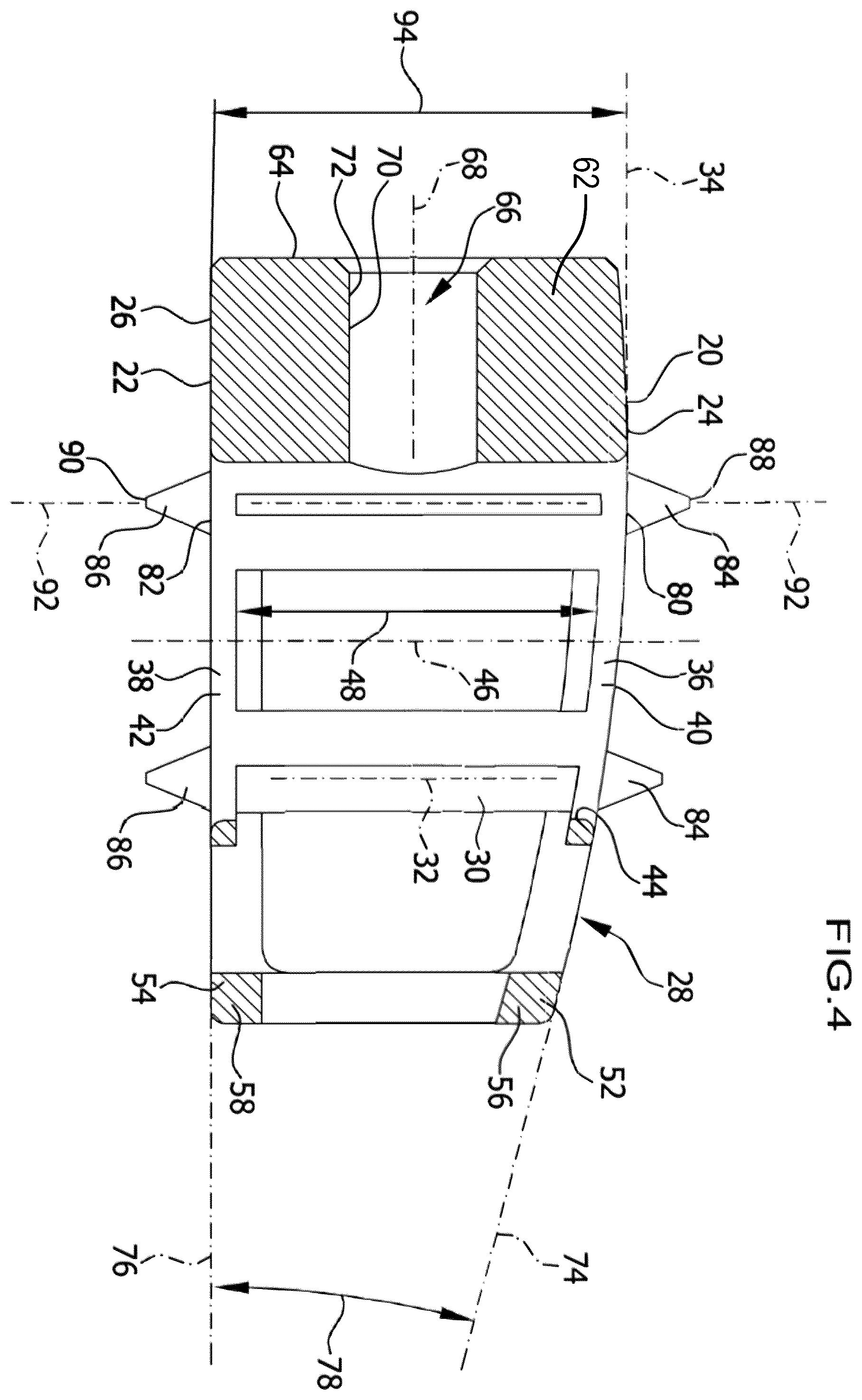 Patent US12376966 Figure 3 – Intervertebral implant