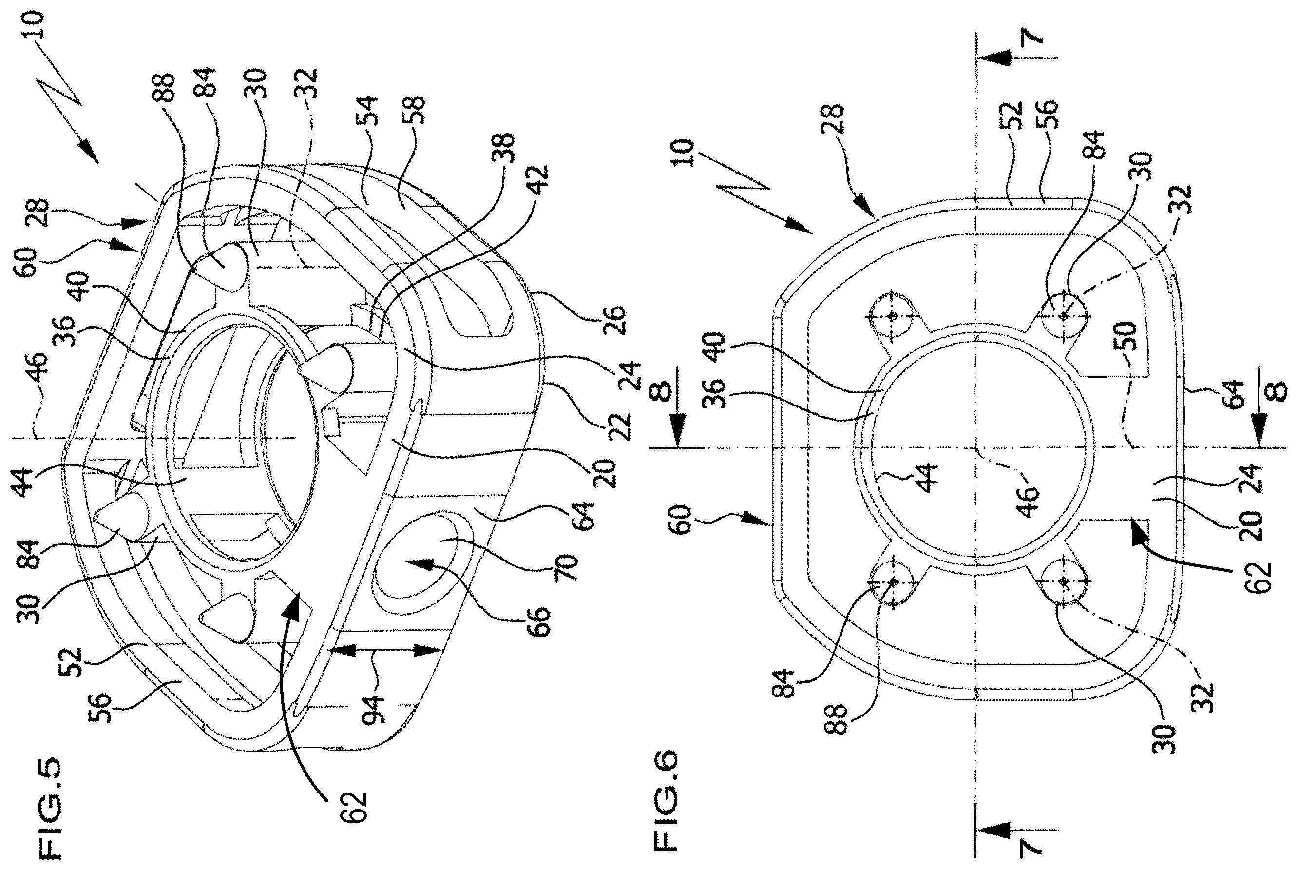 Patent US12376966 Figure 4 – Intervertebral implant