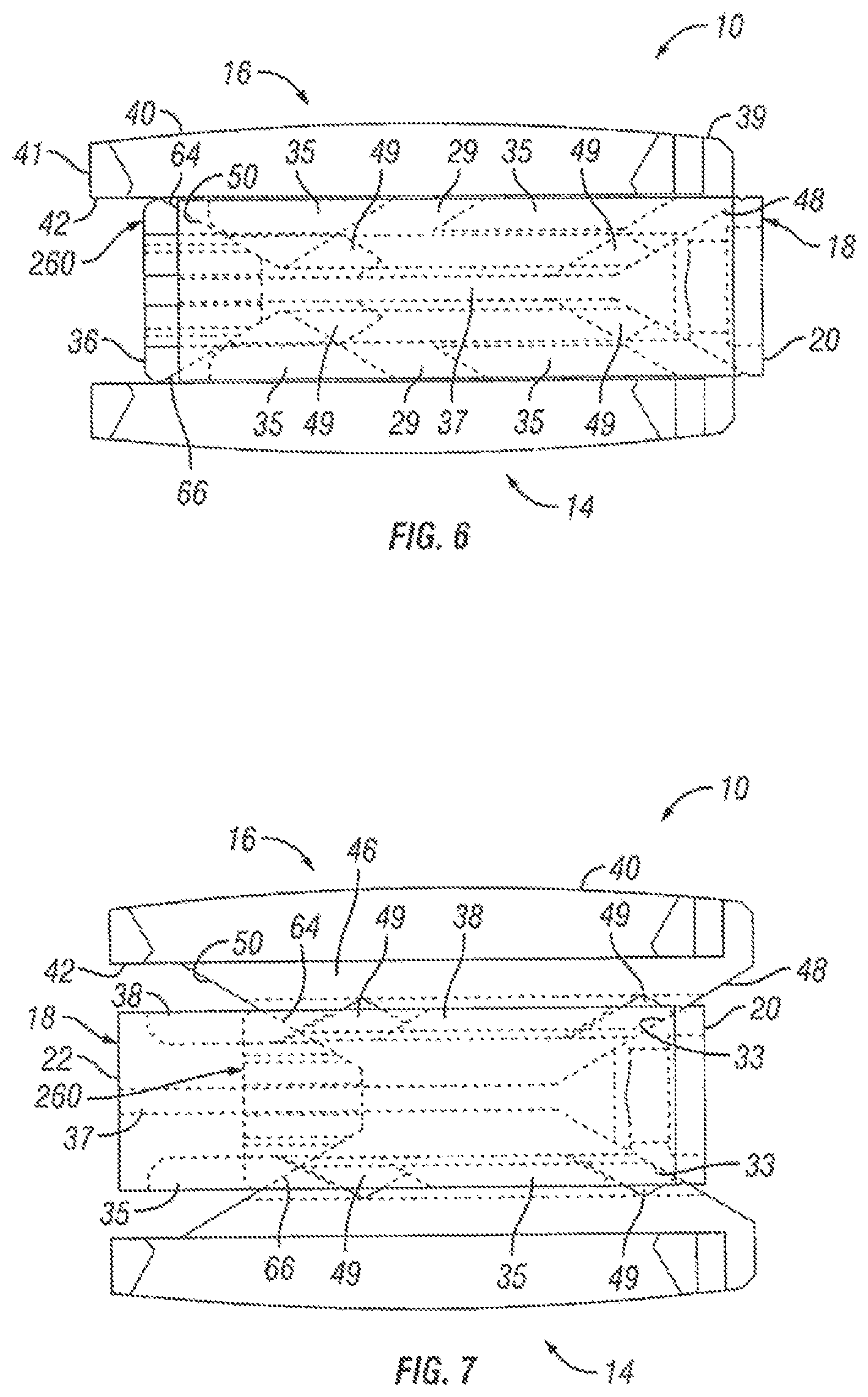Patent US12376967 Figure 4 – Expandable fusion device and method of installation thereof