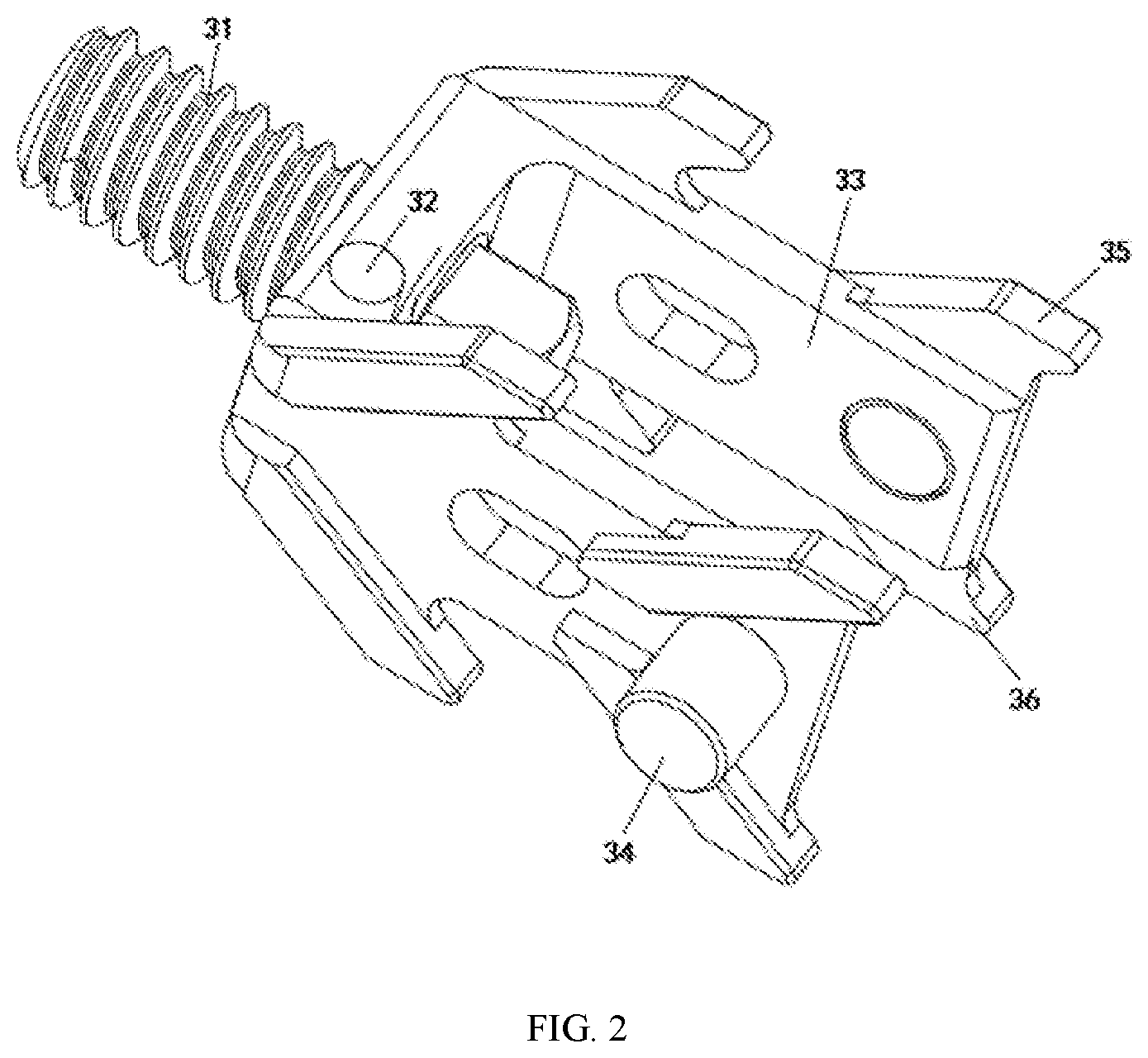 Patent US12376968 Figure 2 – Post-bone-grafting expandable cage