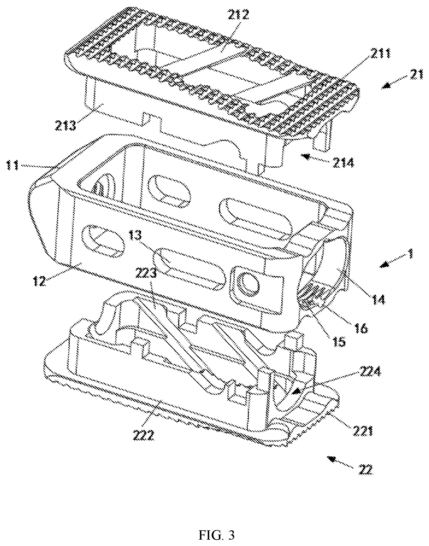 Patent US12376968 Figure 3 – Post-bone-grafting expandable cage