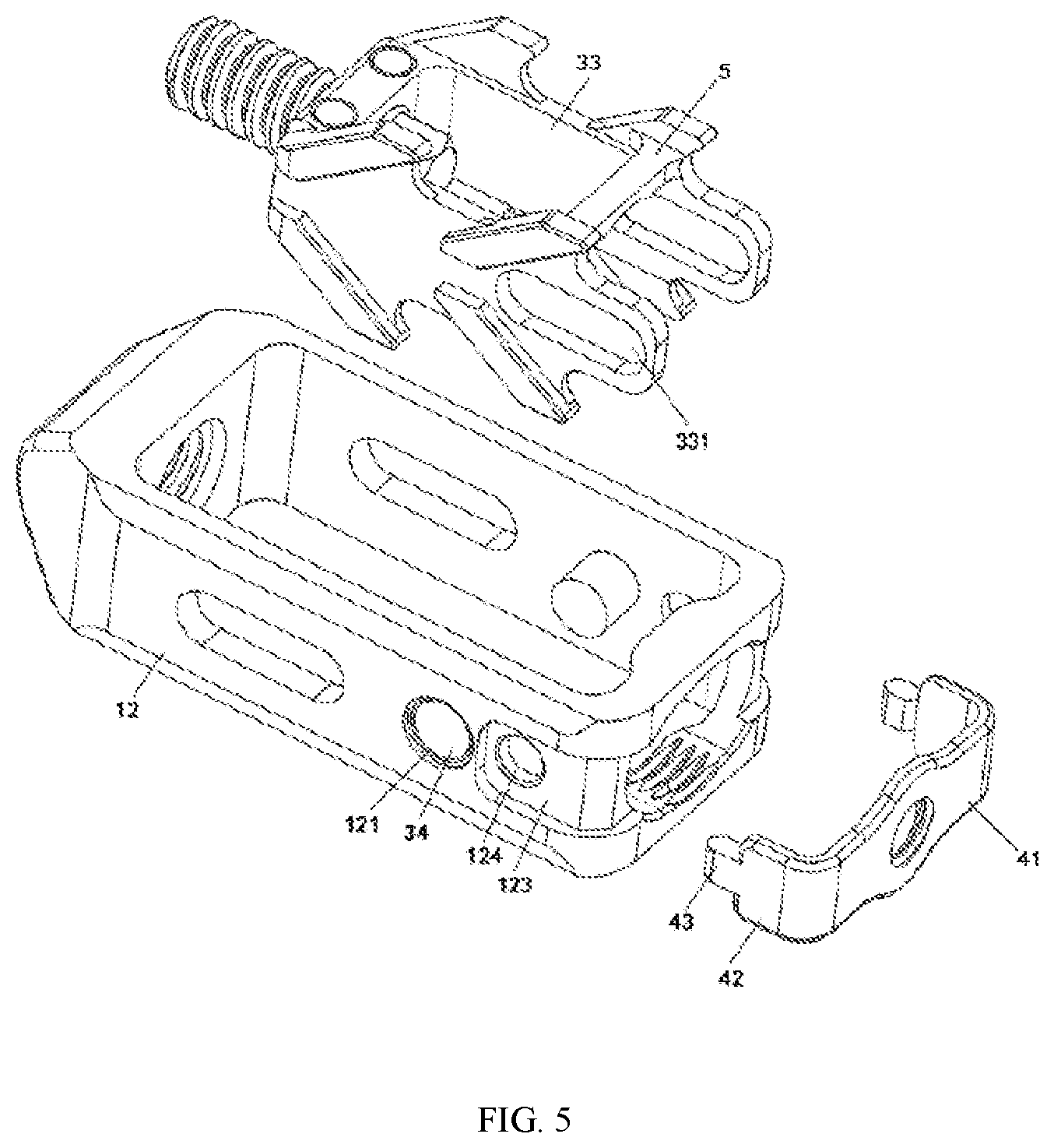 Patent US12376968 Figure 5 – Post-bone-grafting expandable cage