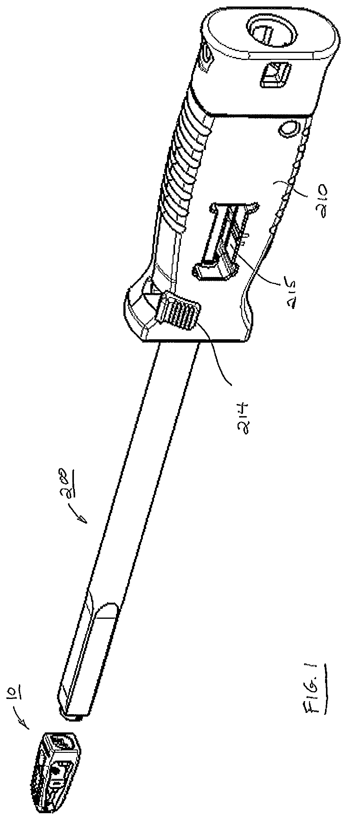 Patent US12376969 Figure 1 – Interbody fusion device comprising textured surfaces