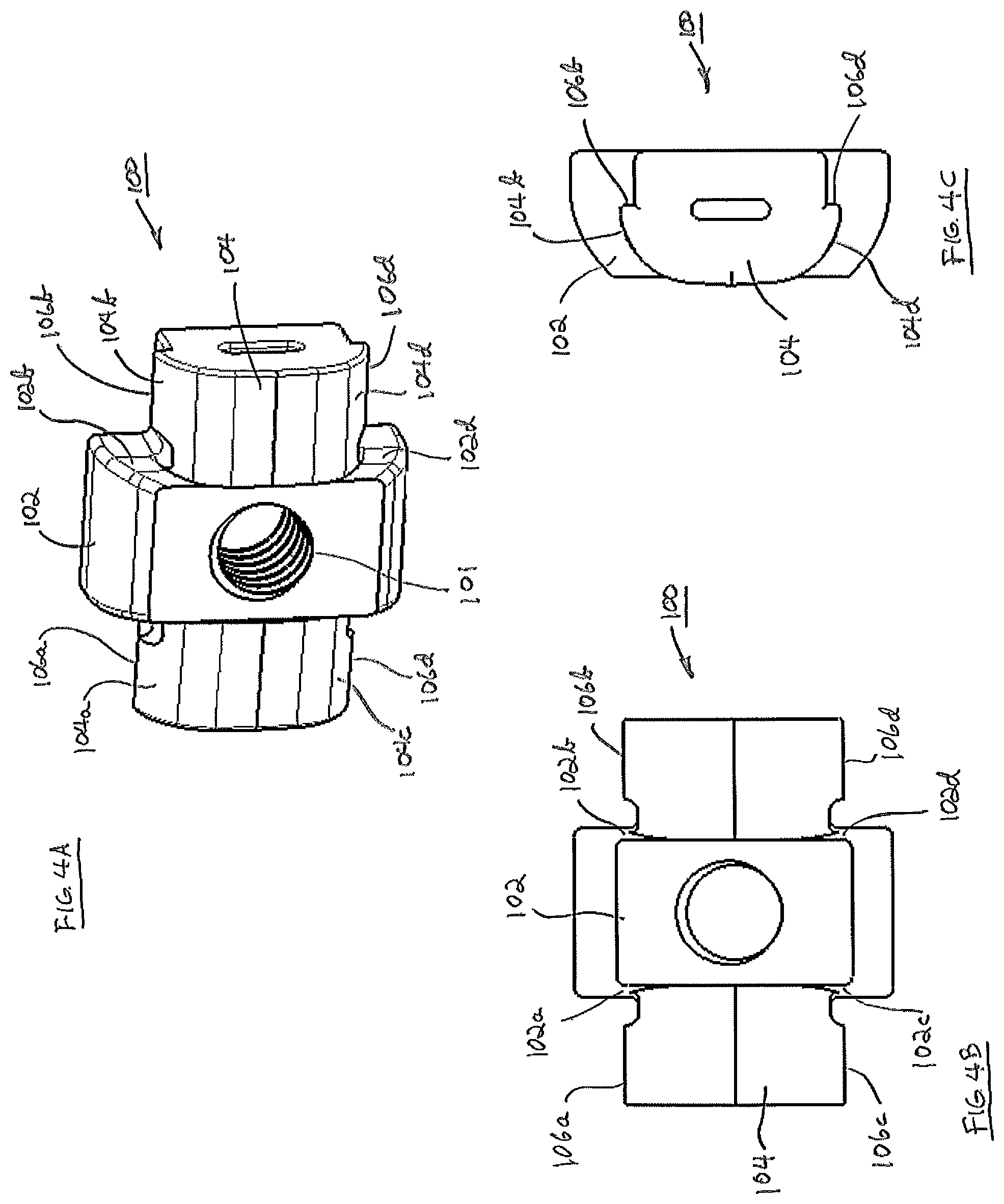 Patent US12376969 Figure 4 – Interbody fusion device comprising textured surfaces
