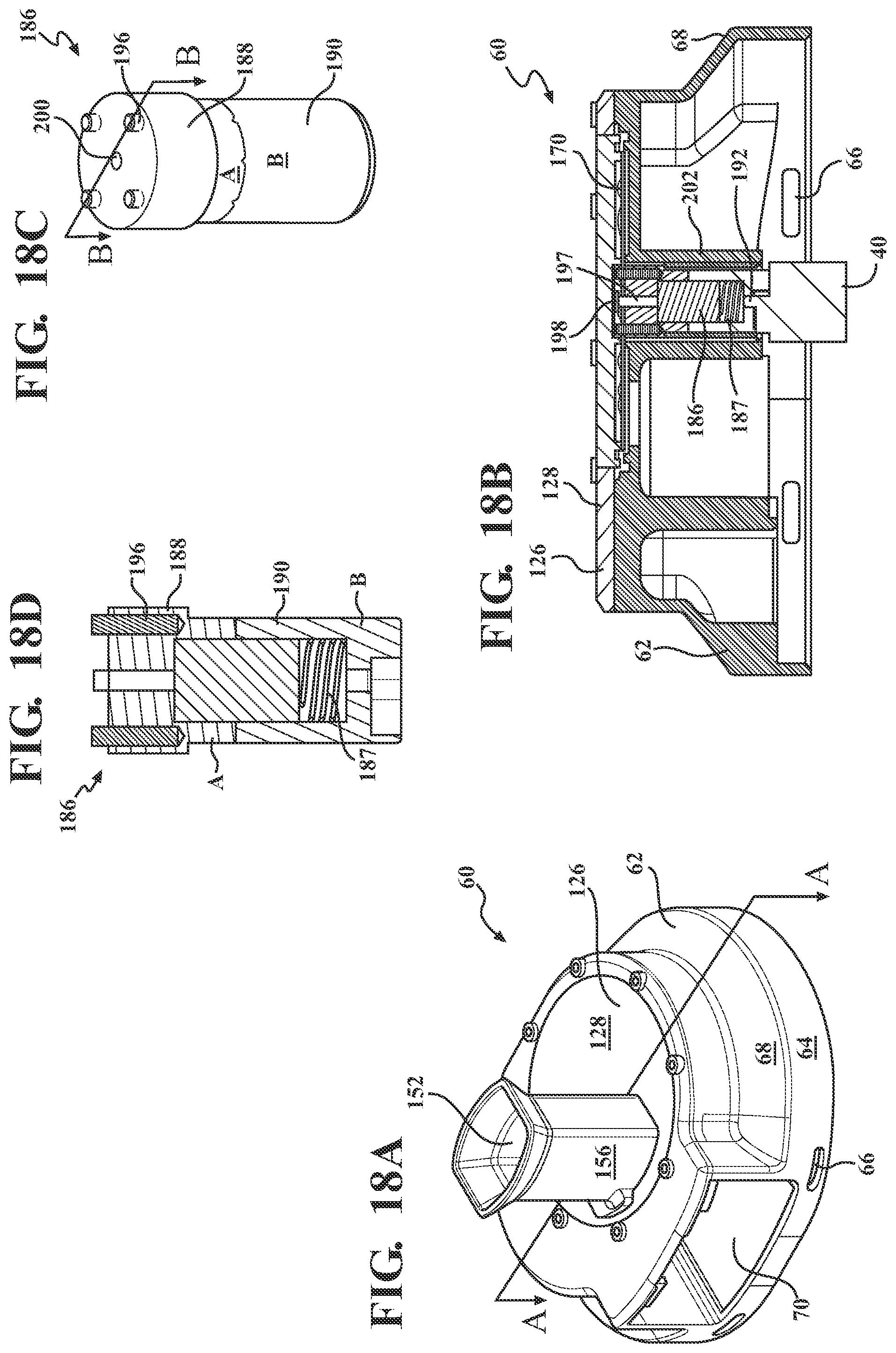 Patent US12376971 Figure 12 – Bone mill with an accessible milling element
