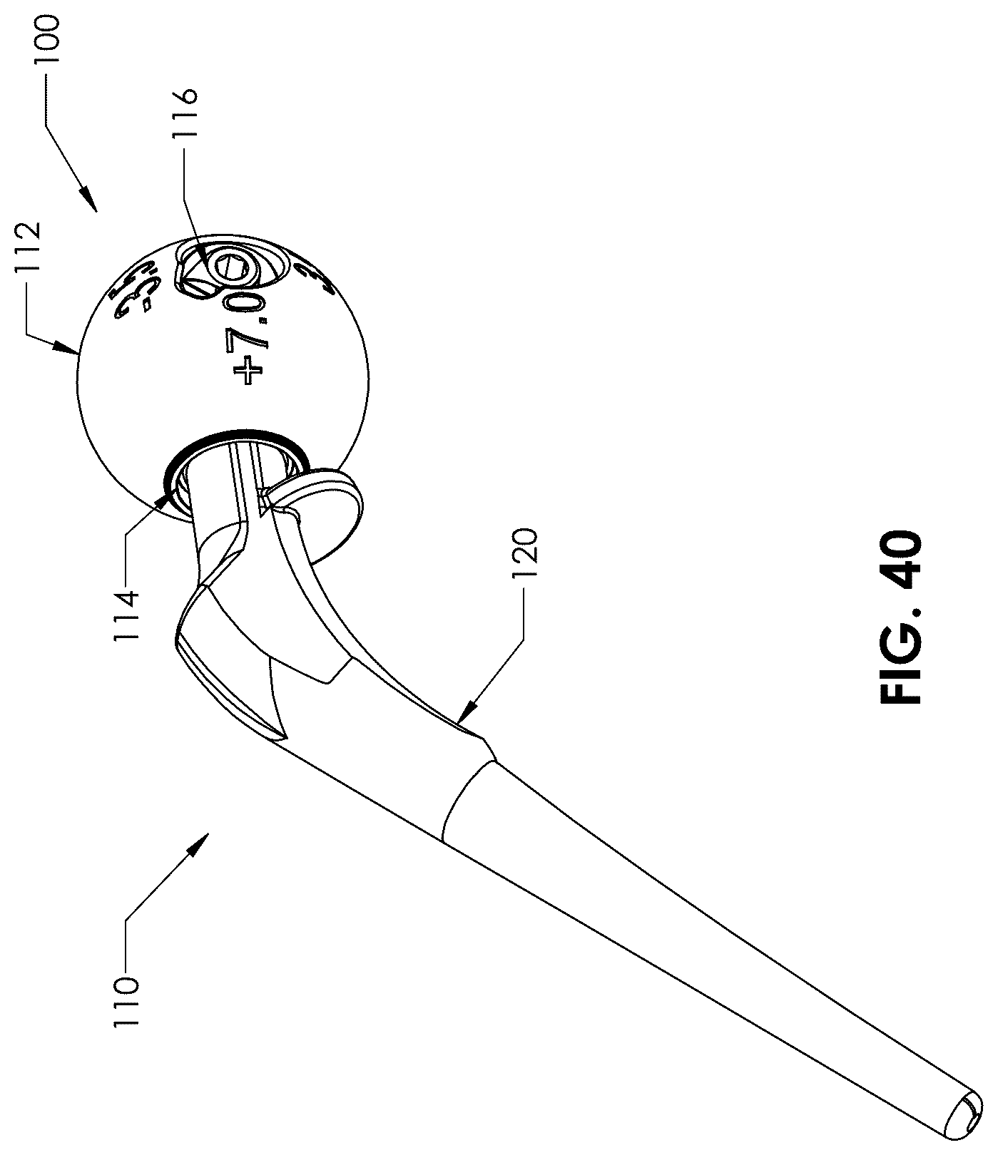 Patent US12376974 Figure 14 – Hip arthroplasty trial systems and associated medical devices, methods, and kits