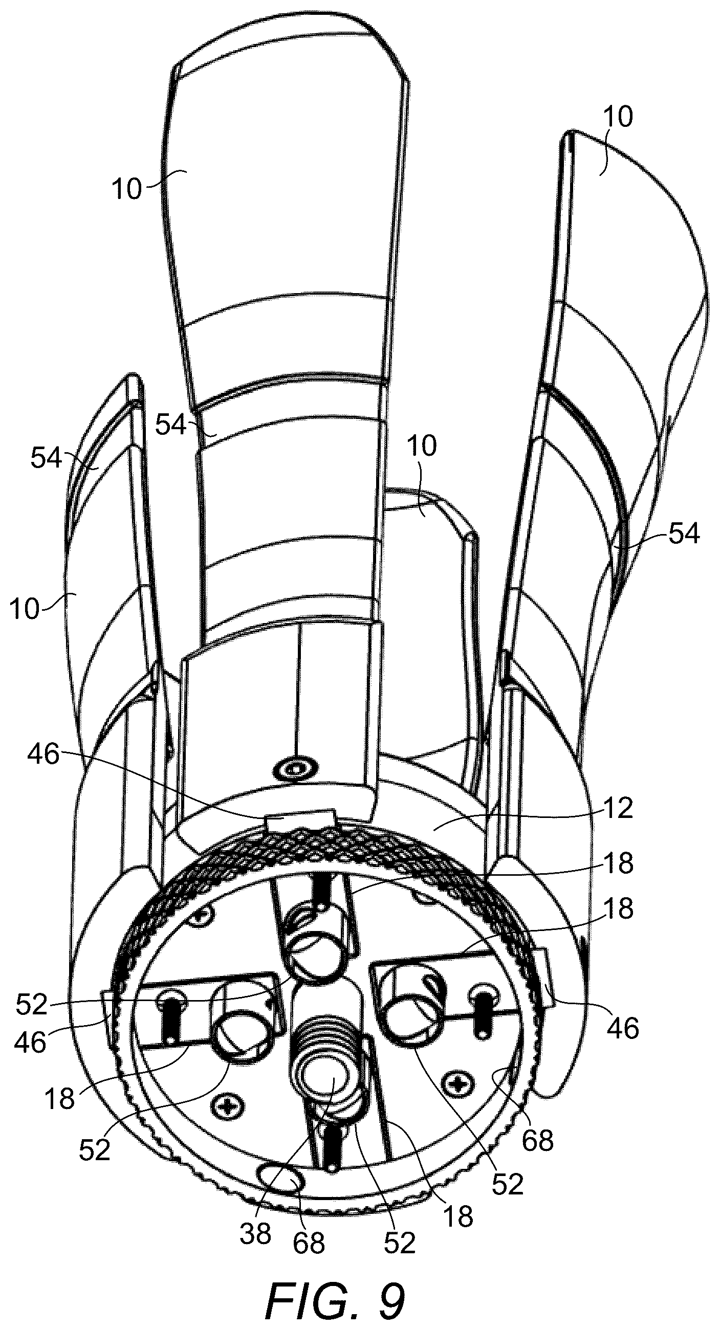 Patent US12376976 Figure 9 – Prosthetic socket