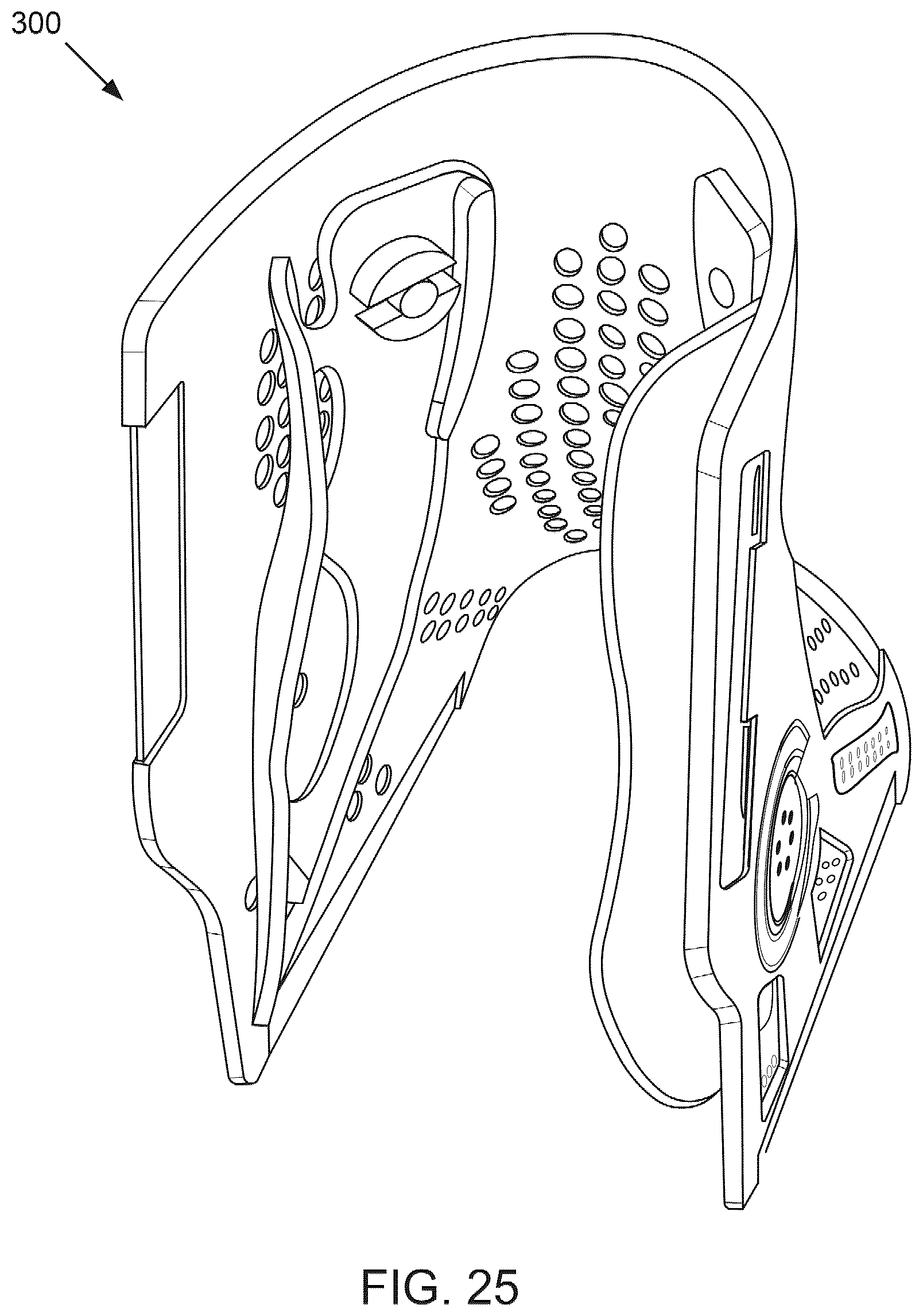 Patent US12376981 Figure 8 – Universal dynamic athletic ankle brace and add-on interior stirrup support system