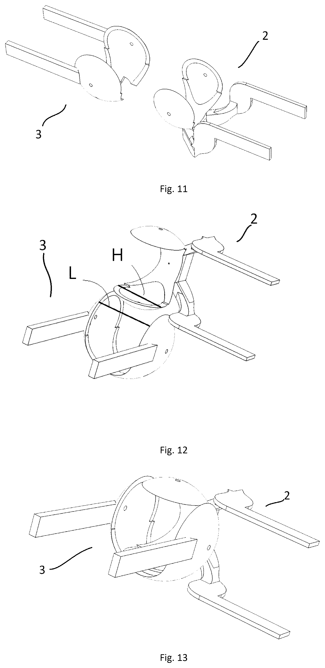 Patent US12376982 Figure 6 – Spherical joint mobilization brace