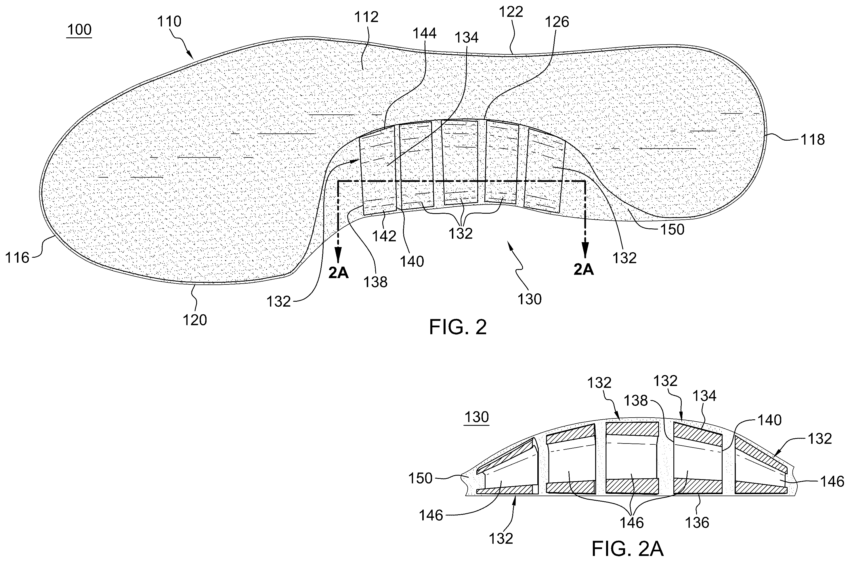 Patent US12376983 Figure 2 – Orthotic arch support devices and methods of use