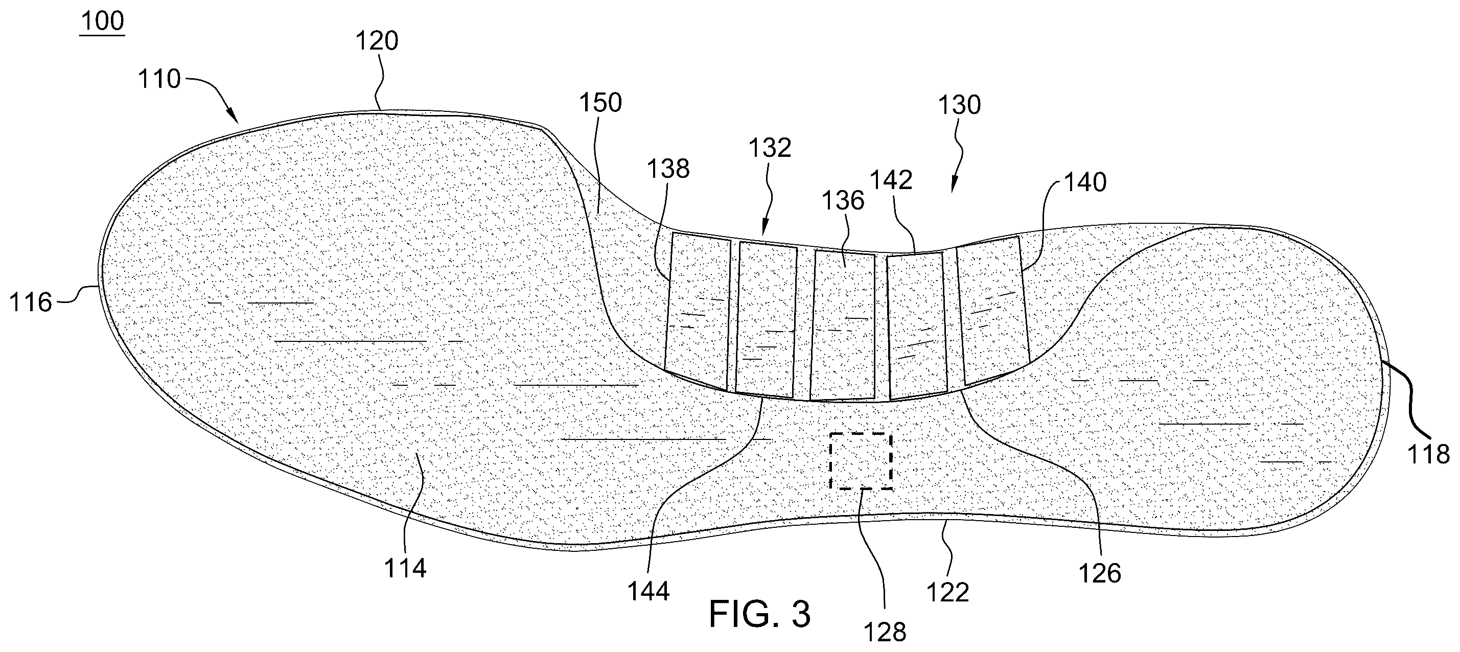 Patent US12376983 Figure 3 – Orthotic arch support devices and methods of use