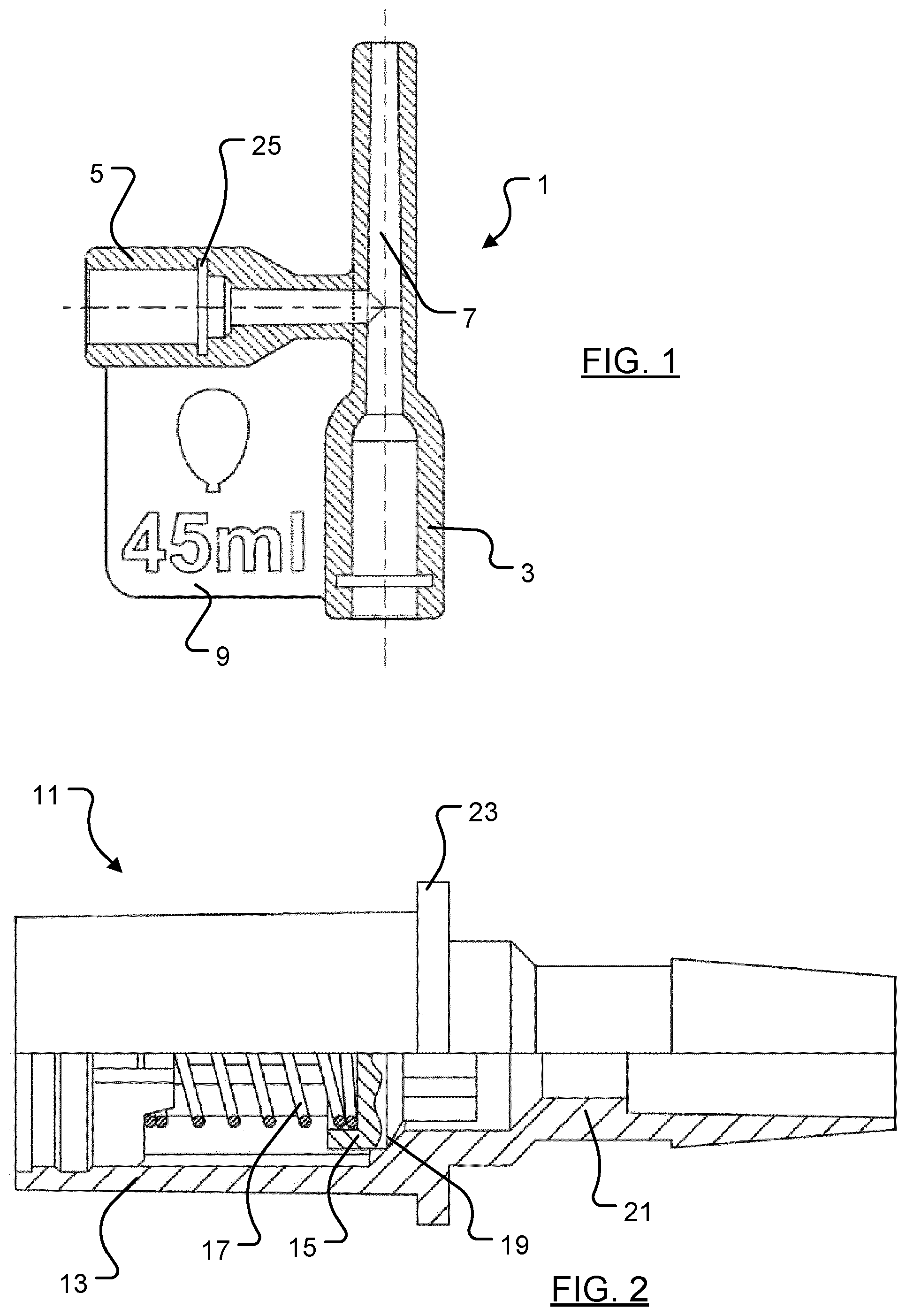 Patent US12376985 Figure 1 – Waste management appliance