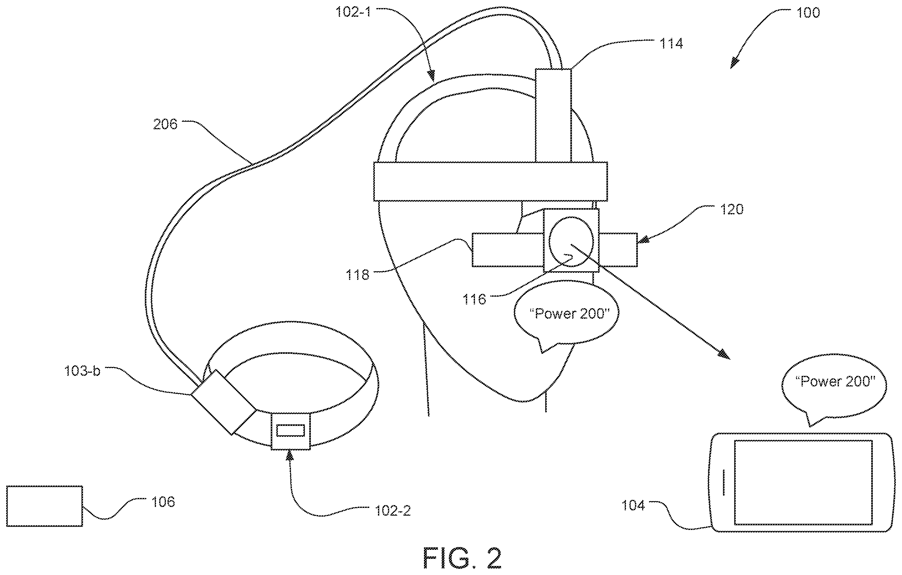 Patent US12376994 Figure 2 – Body mounted laser indirect ophthalmoscope (LIO) system
