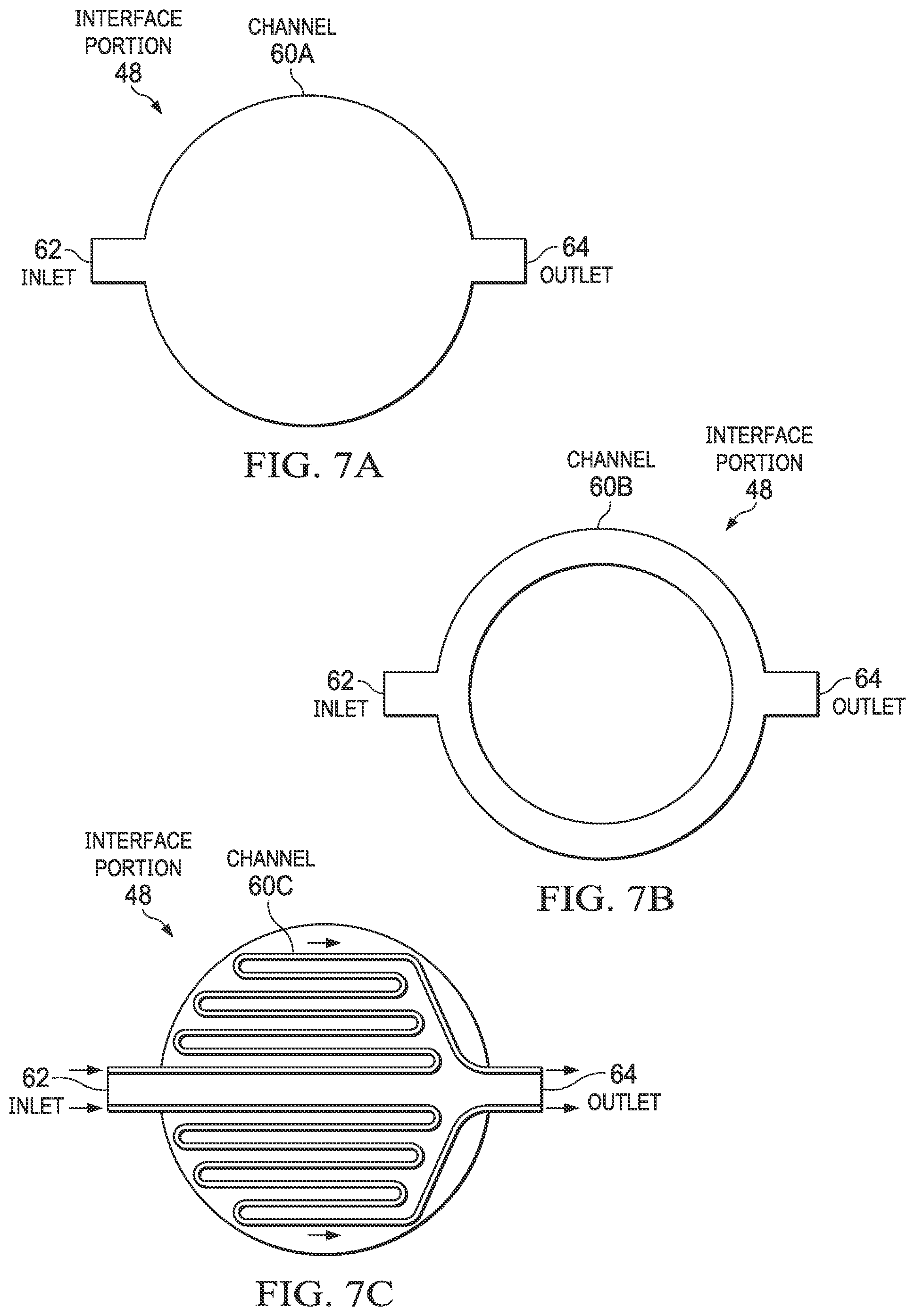 Patent US12376995 Figure 4 – Patient interfaces for cooling eye tissue