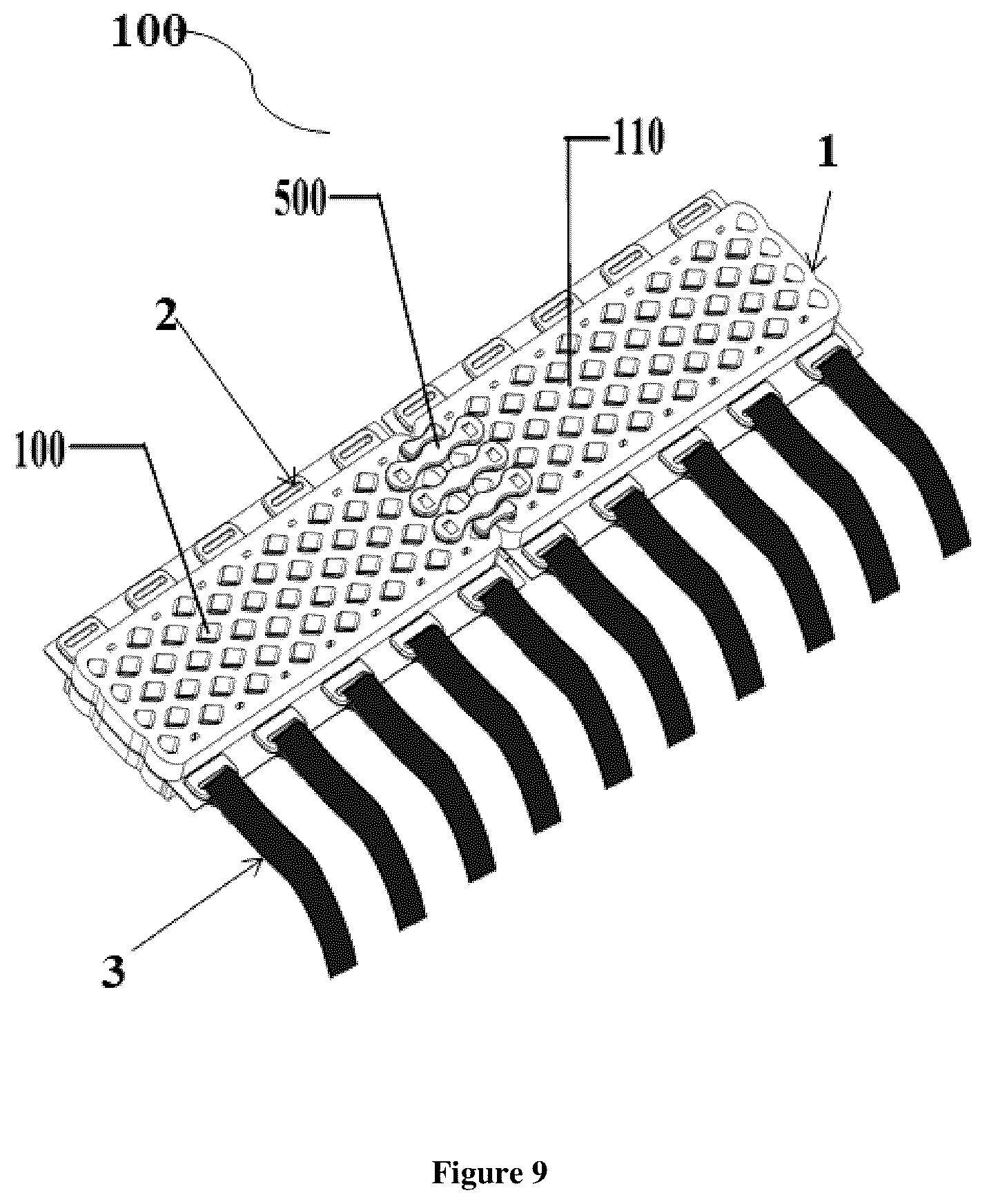 Patent US12376997 Figure 9 – Adjustable limb stabilization device