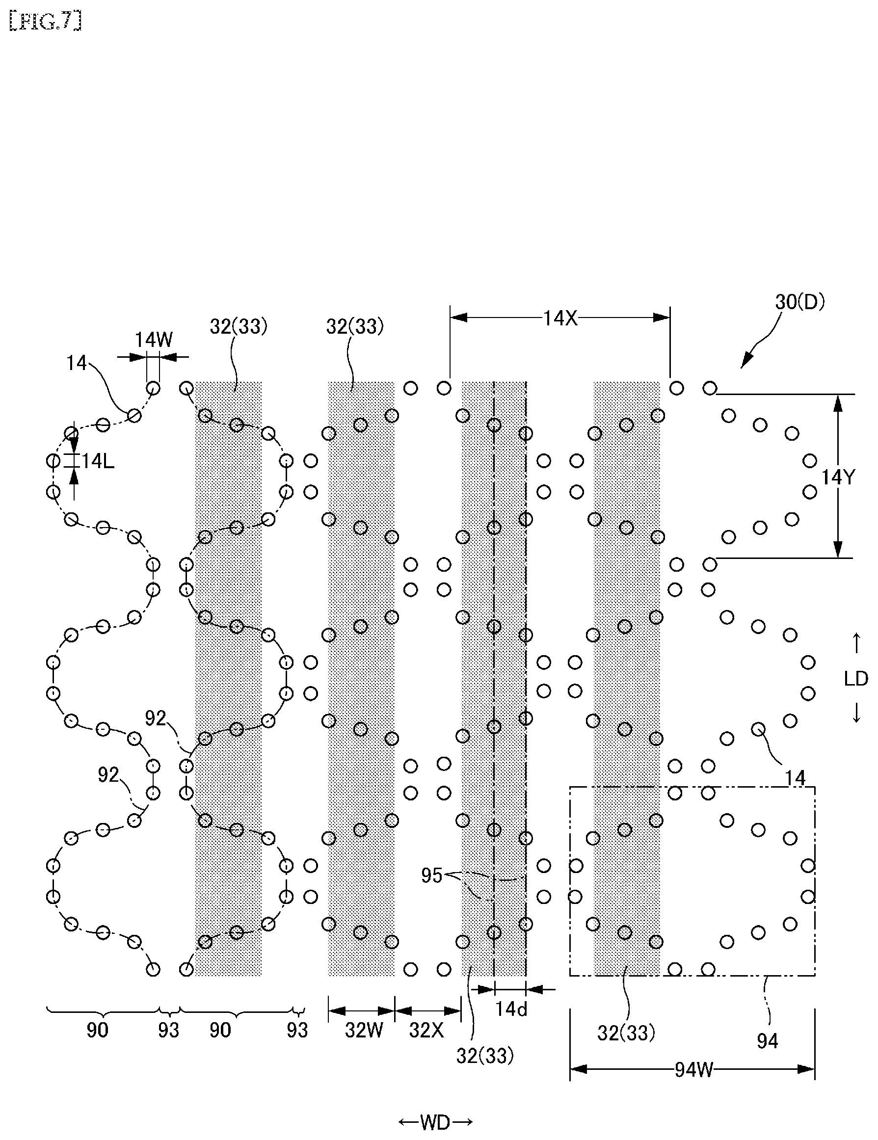 Patent US12377002 Figure 7 – Disposable wearing article
