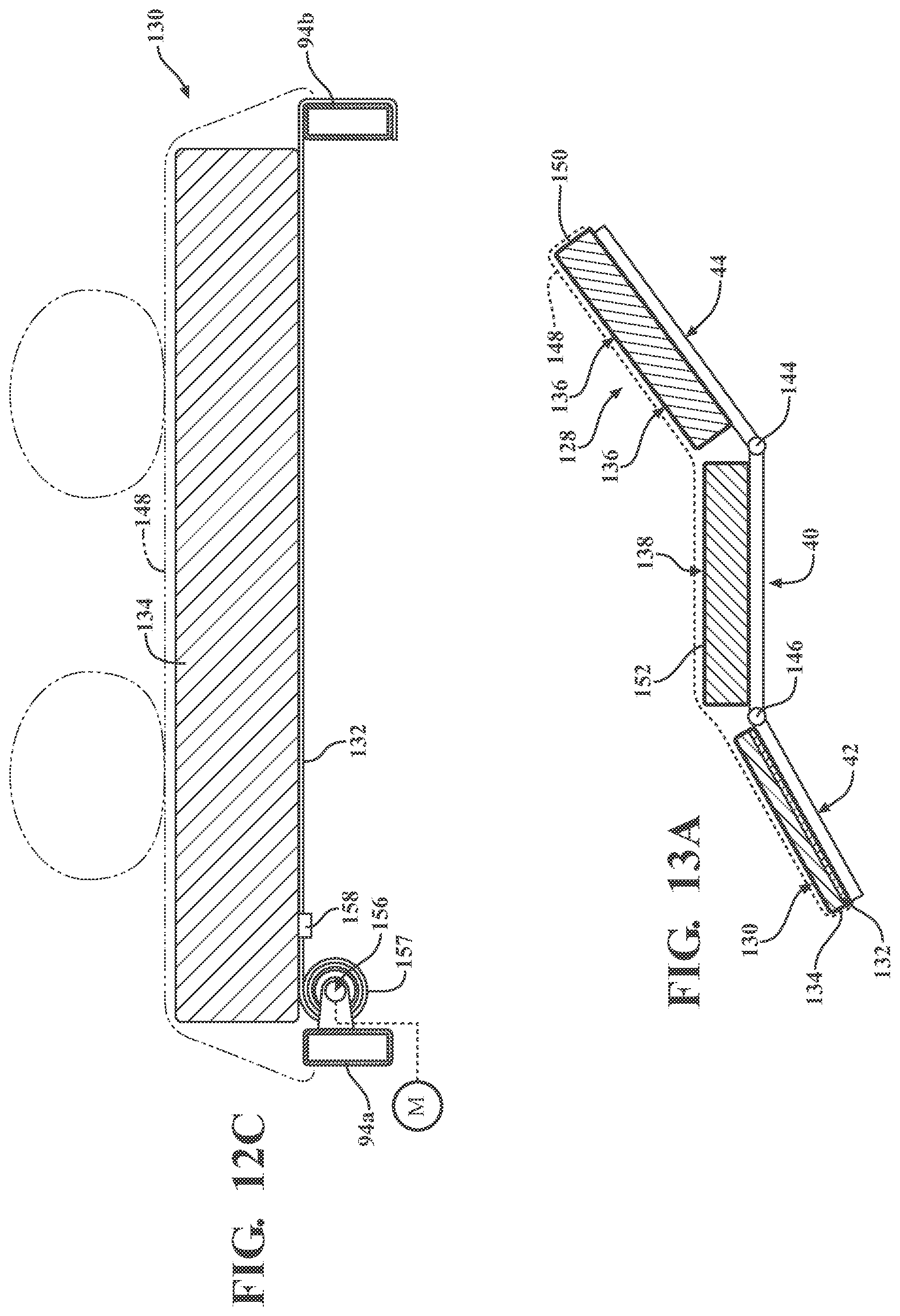 Patent US12377004 Figure 11 – Patient support systems with a chair configuration and a stowable foot section