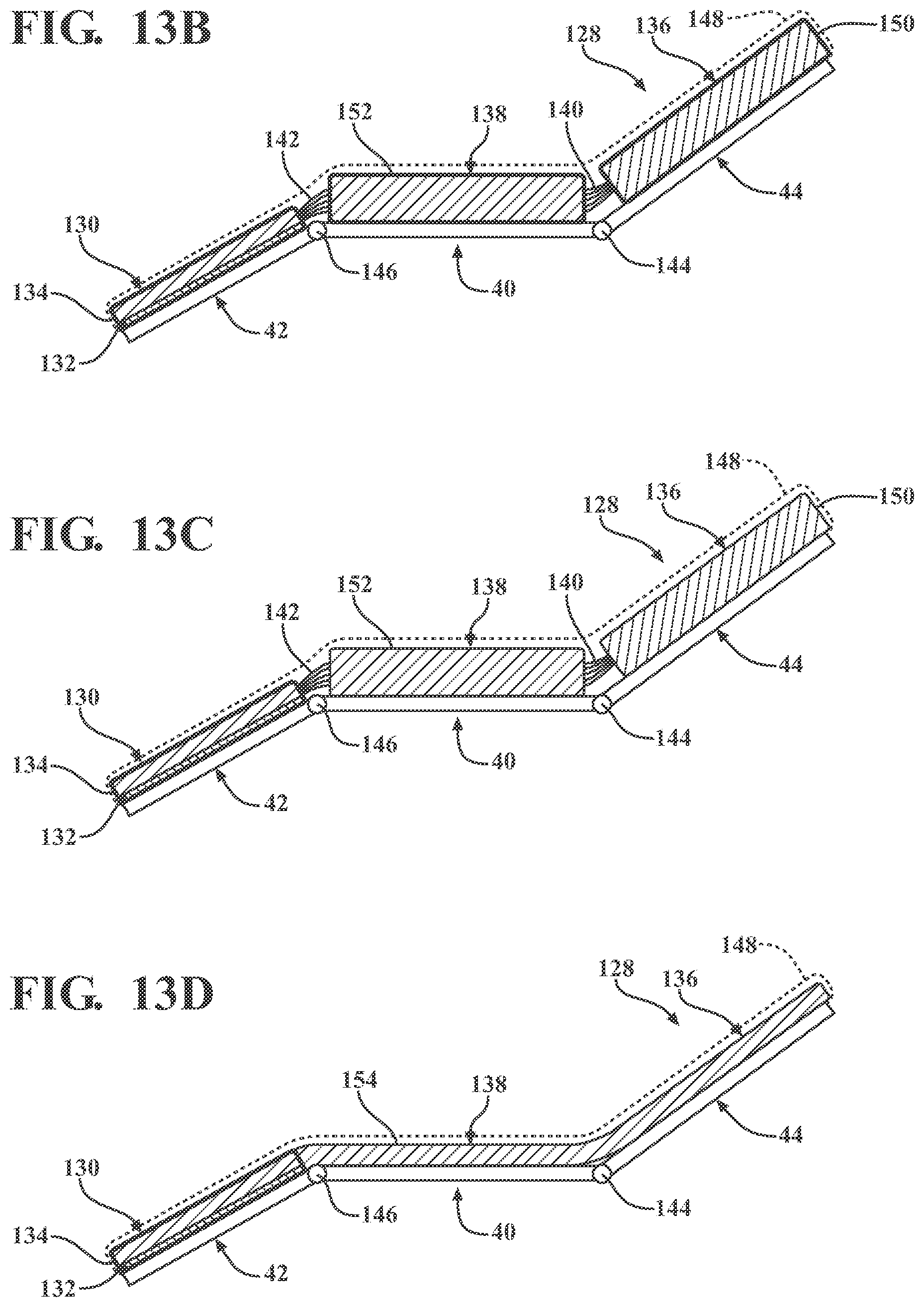 Patent US12377004 Figure 12 – Patient support systems with a chair configuration and a stowable foot section