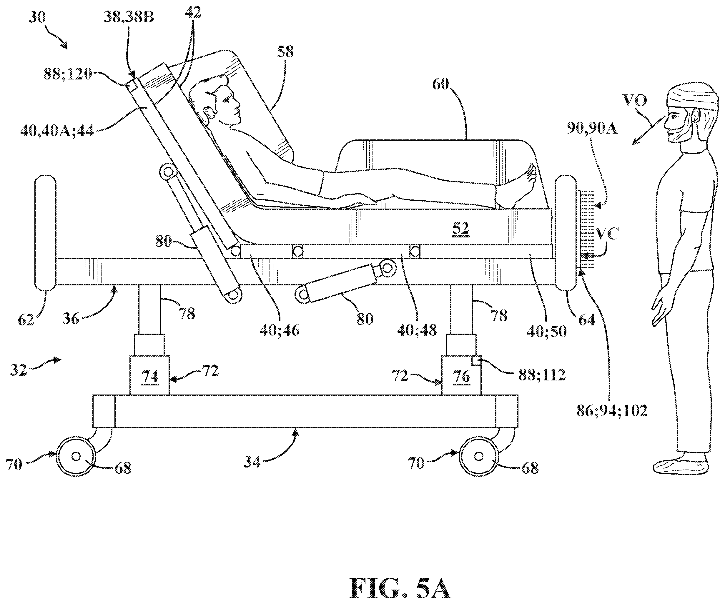 Patent US12377005 Figure 13 – Patient support apparatus control systems