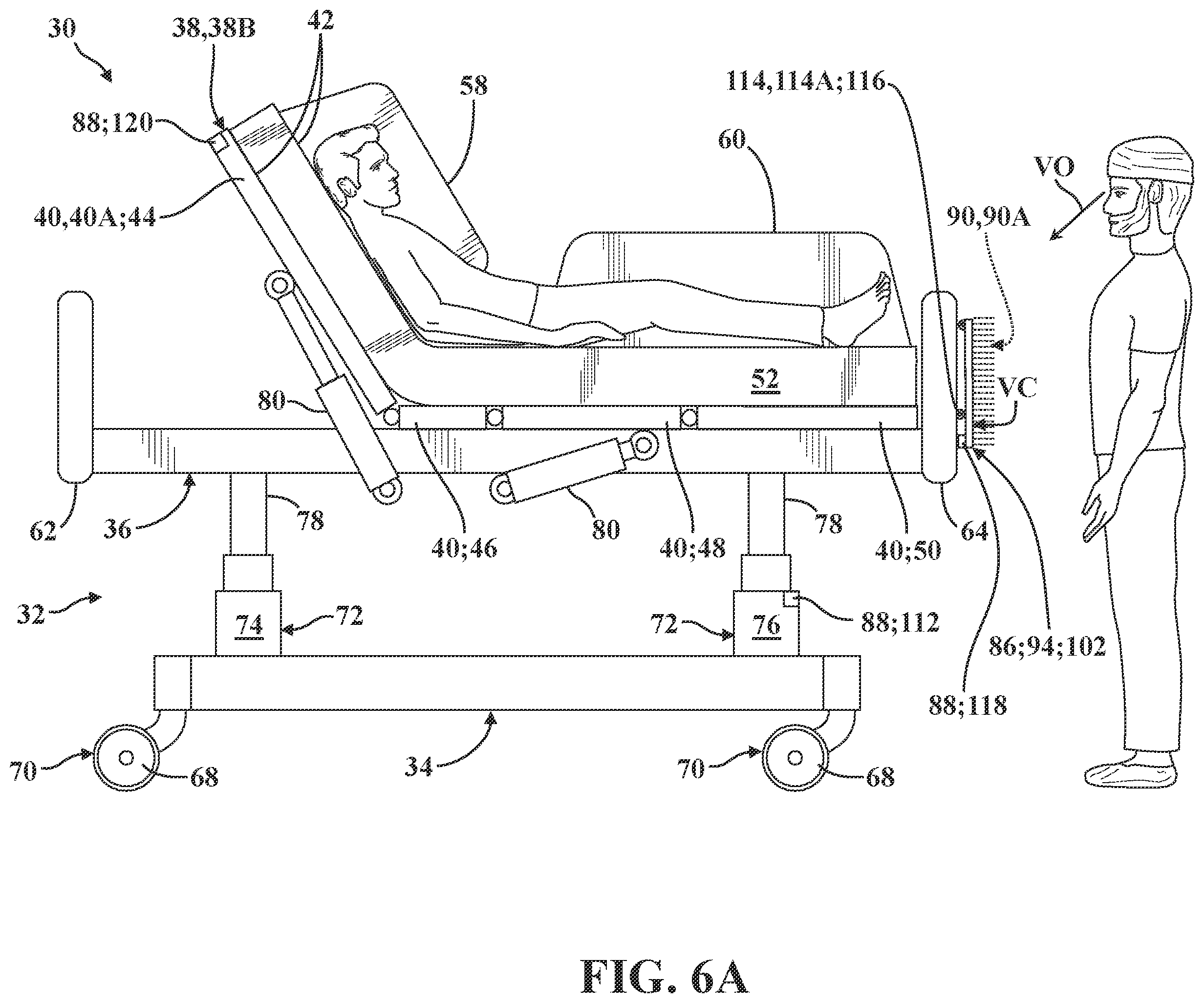 Patent US12377005 Figure 15 – Patient support apparatus control systems