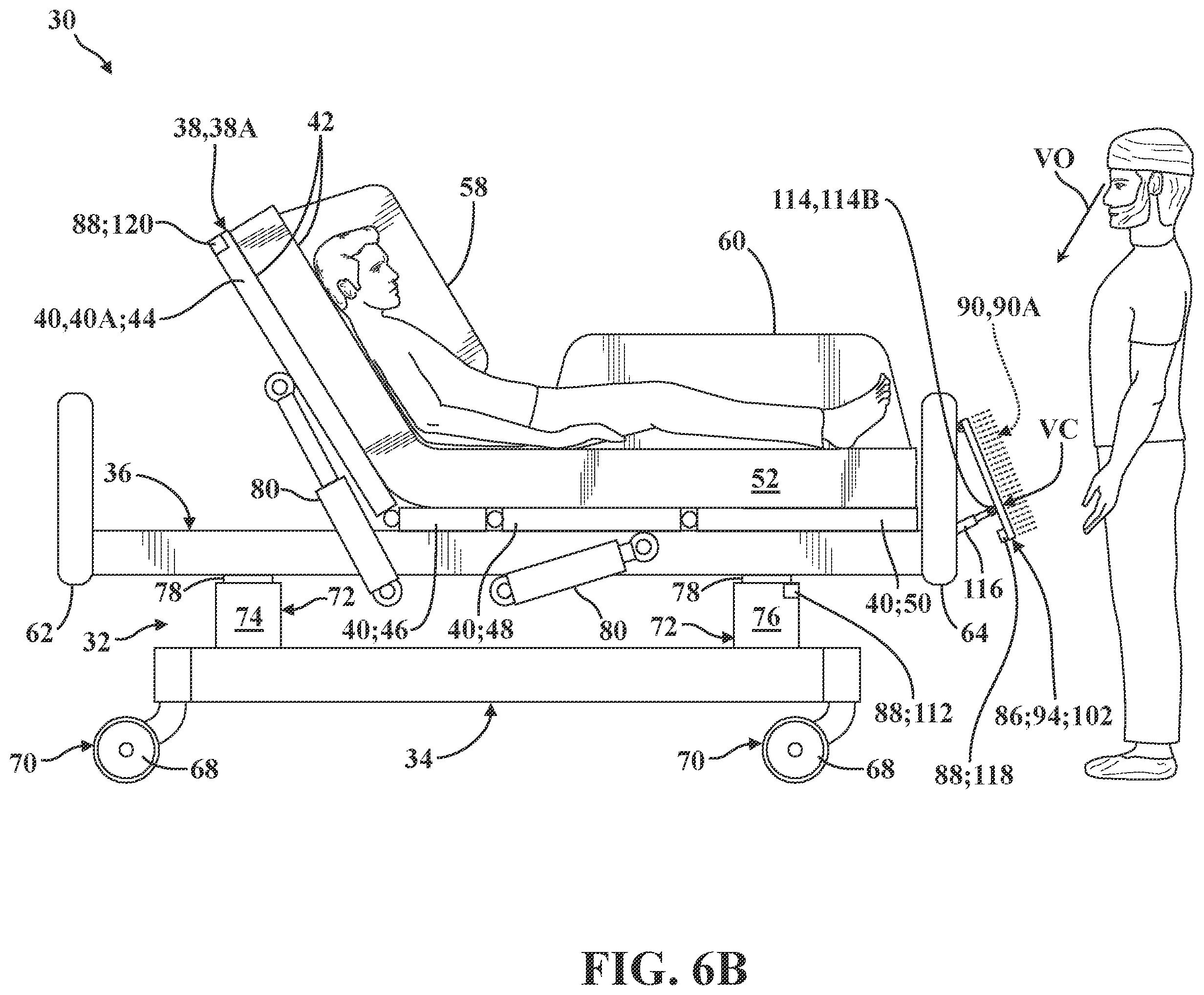 Patent US12377005 Figure 16 – Patient support apparatus control systems