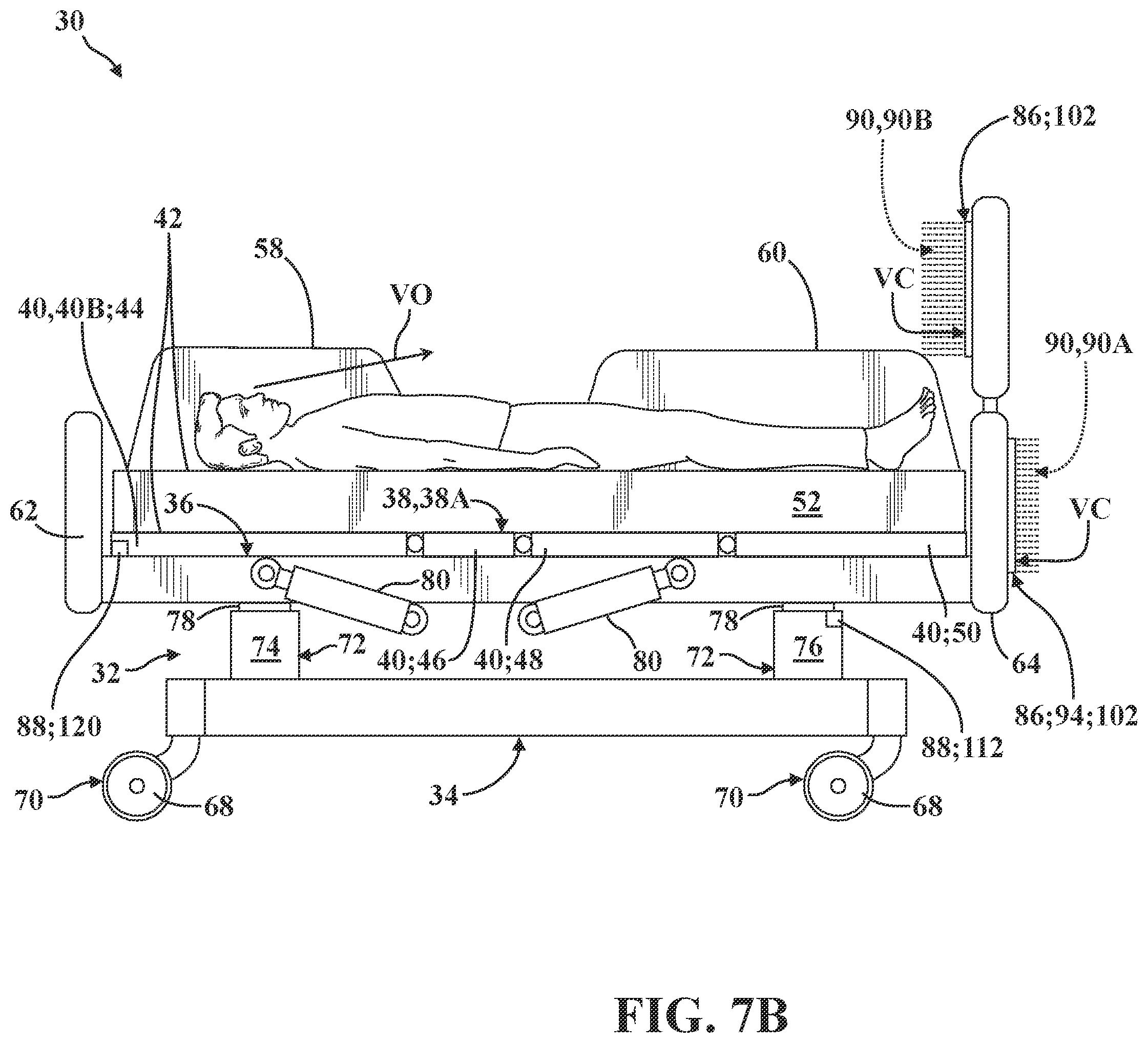 Patent US12377005 Figure 18 – Patient support apparatus control systems